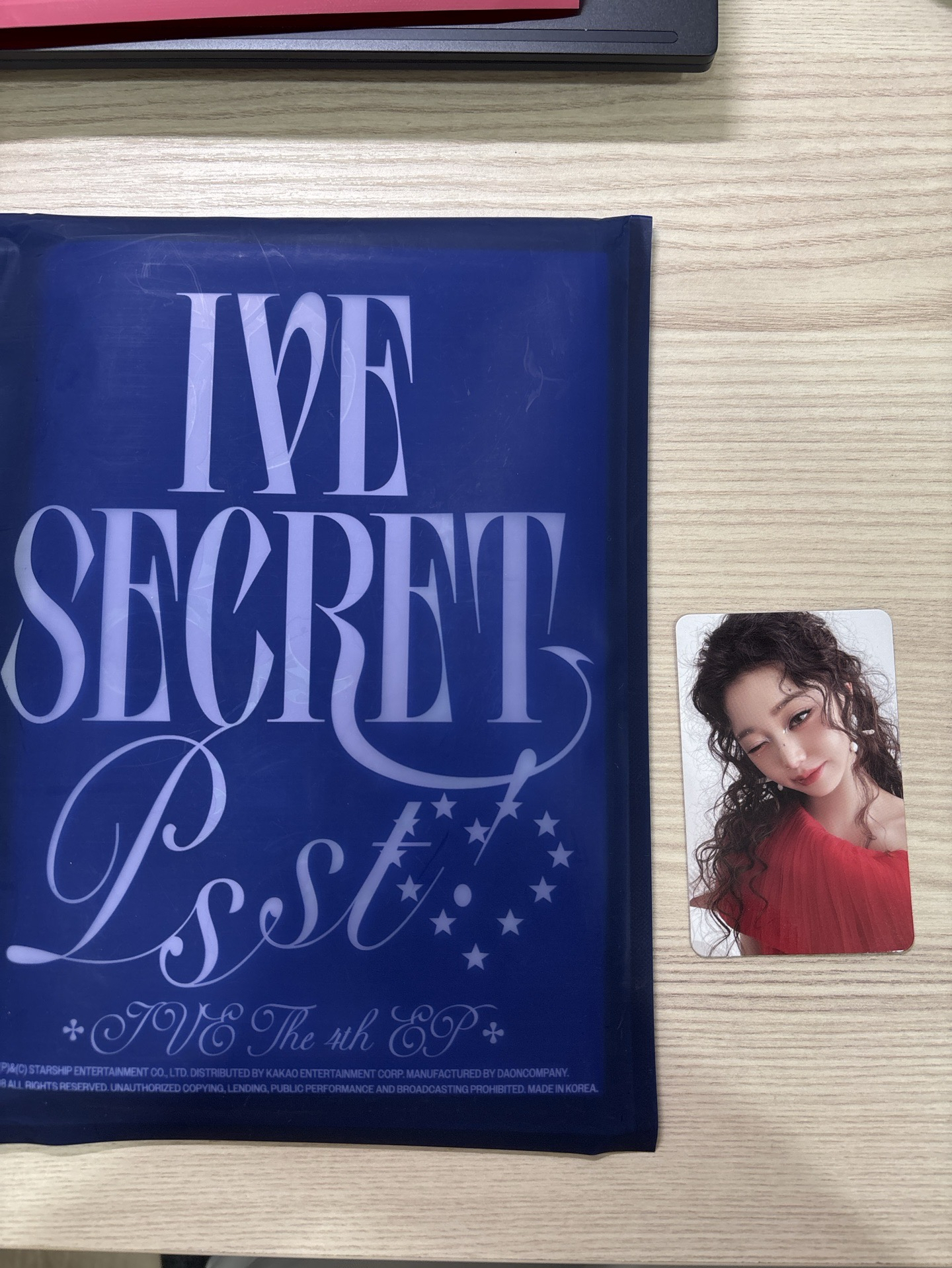 已拆全專 IVE SECRET Past ver. 紫版 員瑛卡