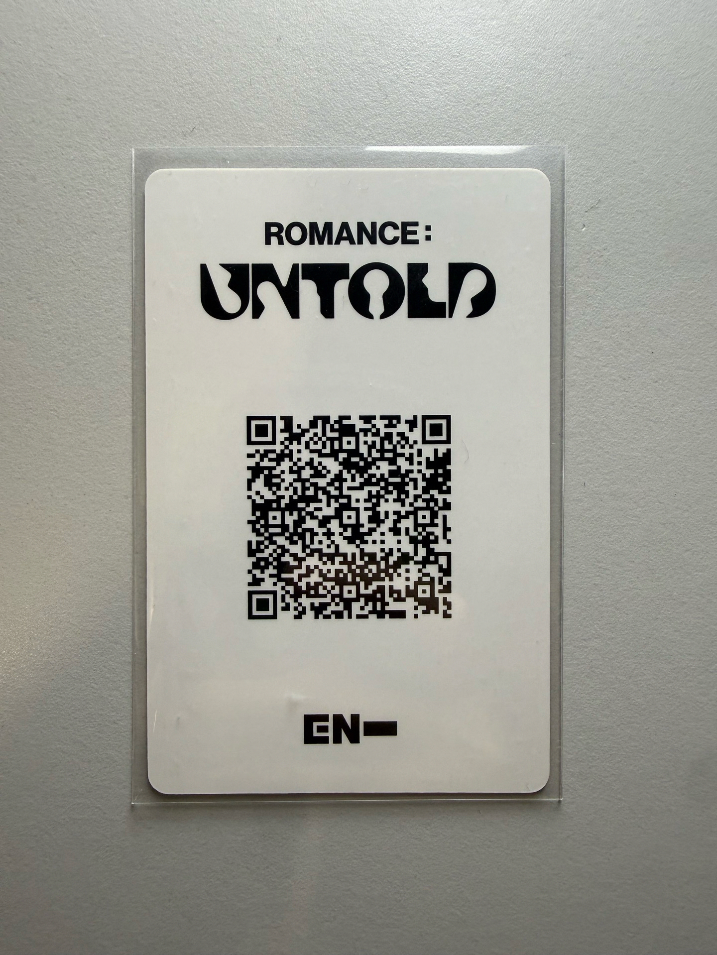 Enhypen 正規二 一直🐟 yzy6.0 沈載倫語音卡 