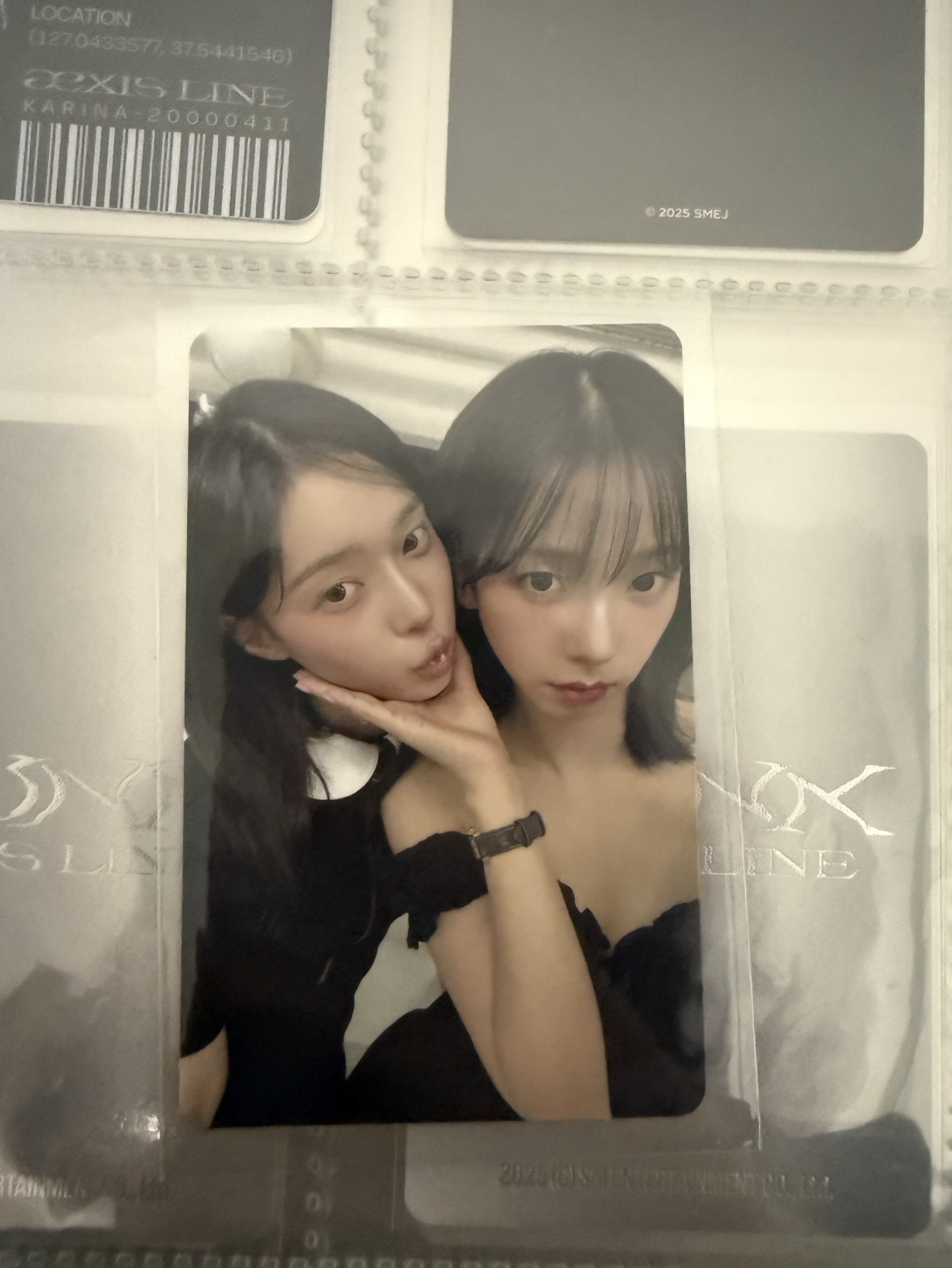 aespa 東京有明場1012 雙人特典卡