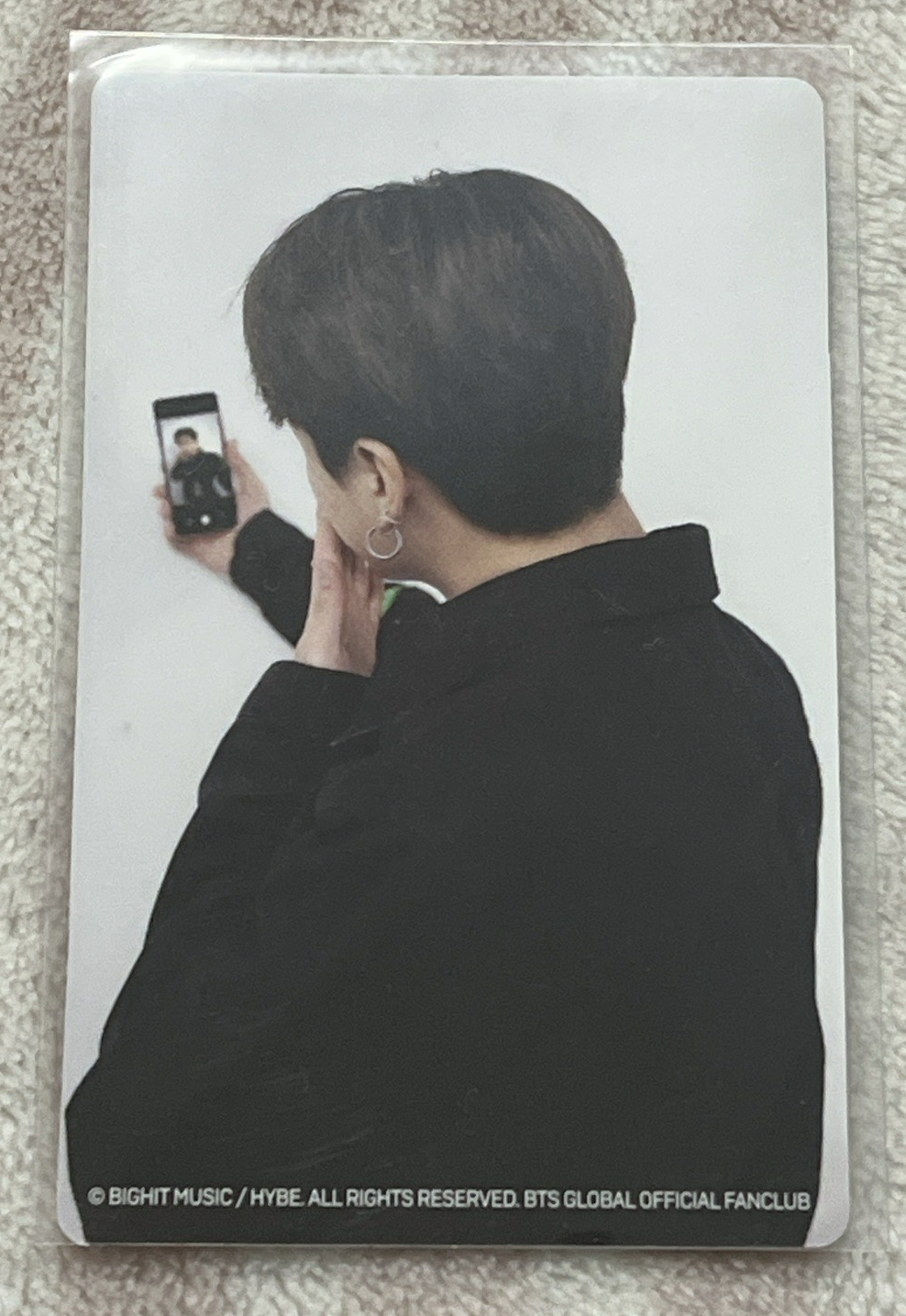 BTS 田柾國 日咖 JPFC 雙會員小卡