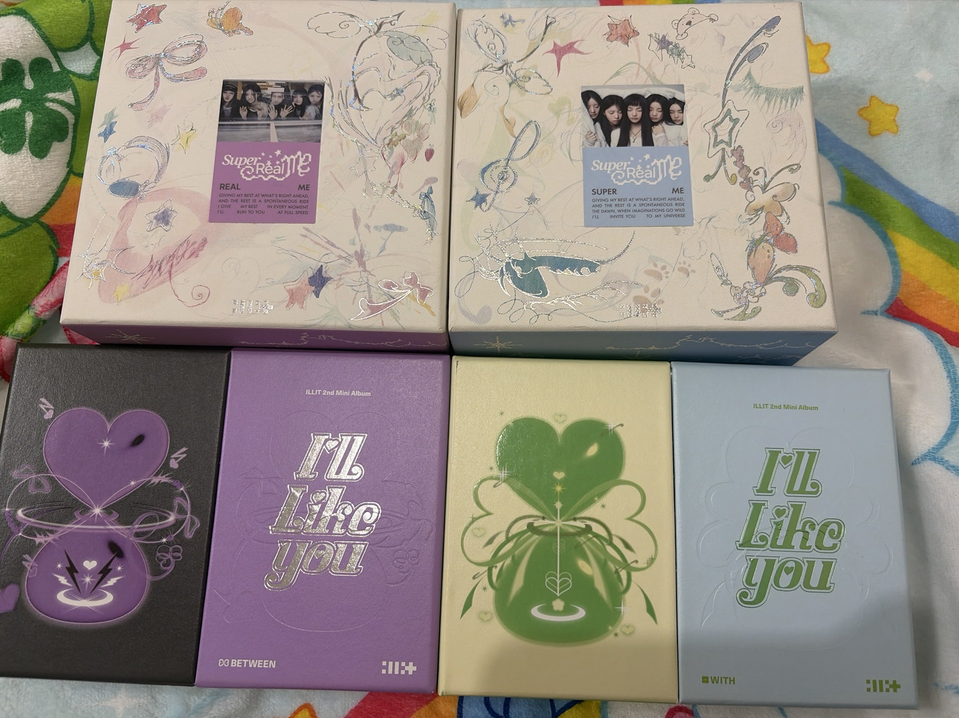 Illit 出道專 迷妳二專 空專 除了小卡其他都在