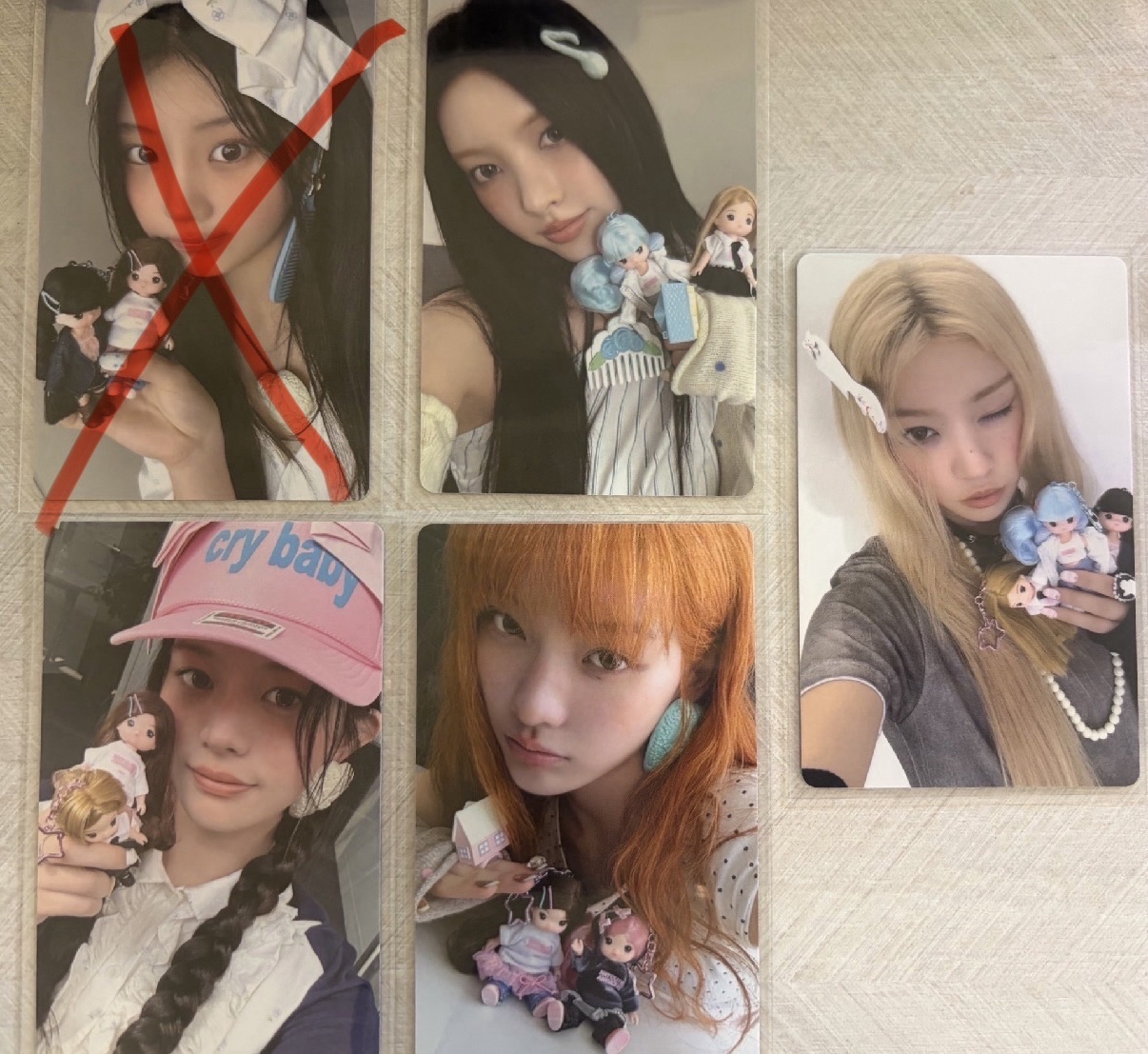 Illit 不再可愛 娃專小卡 玧我 敏珠 萌花 沅禧 彩羽