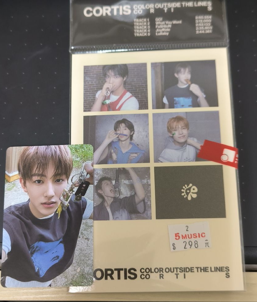 cortis B版電子專 全專 僅拆封查看