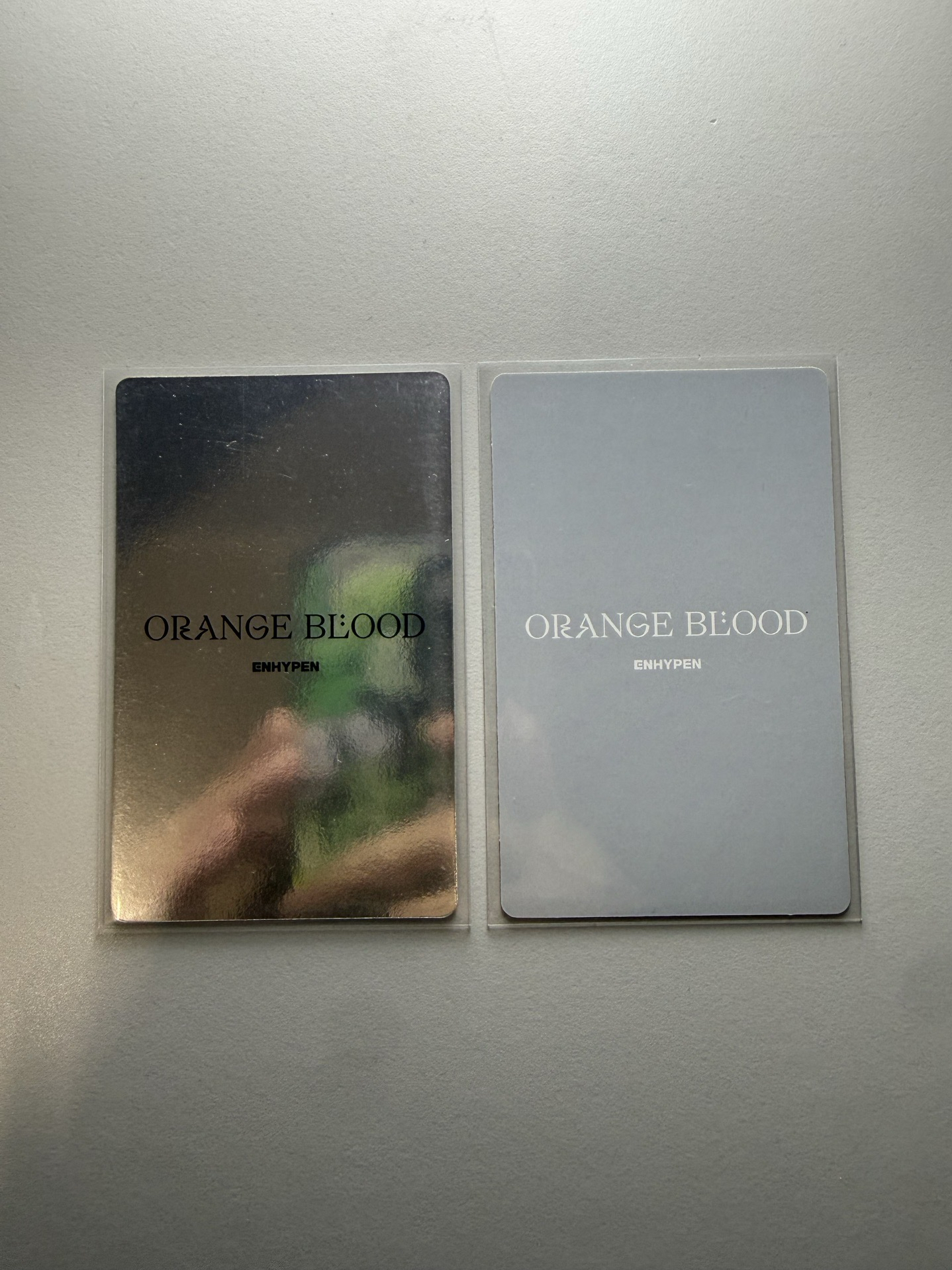 enhypen 沈載倫 mini5銀版專卡  