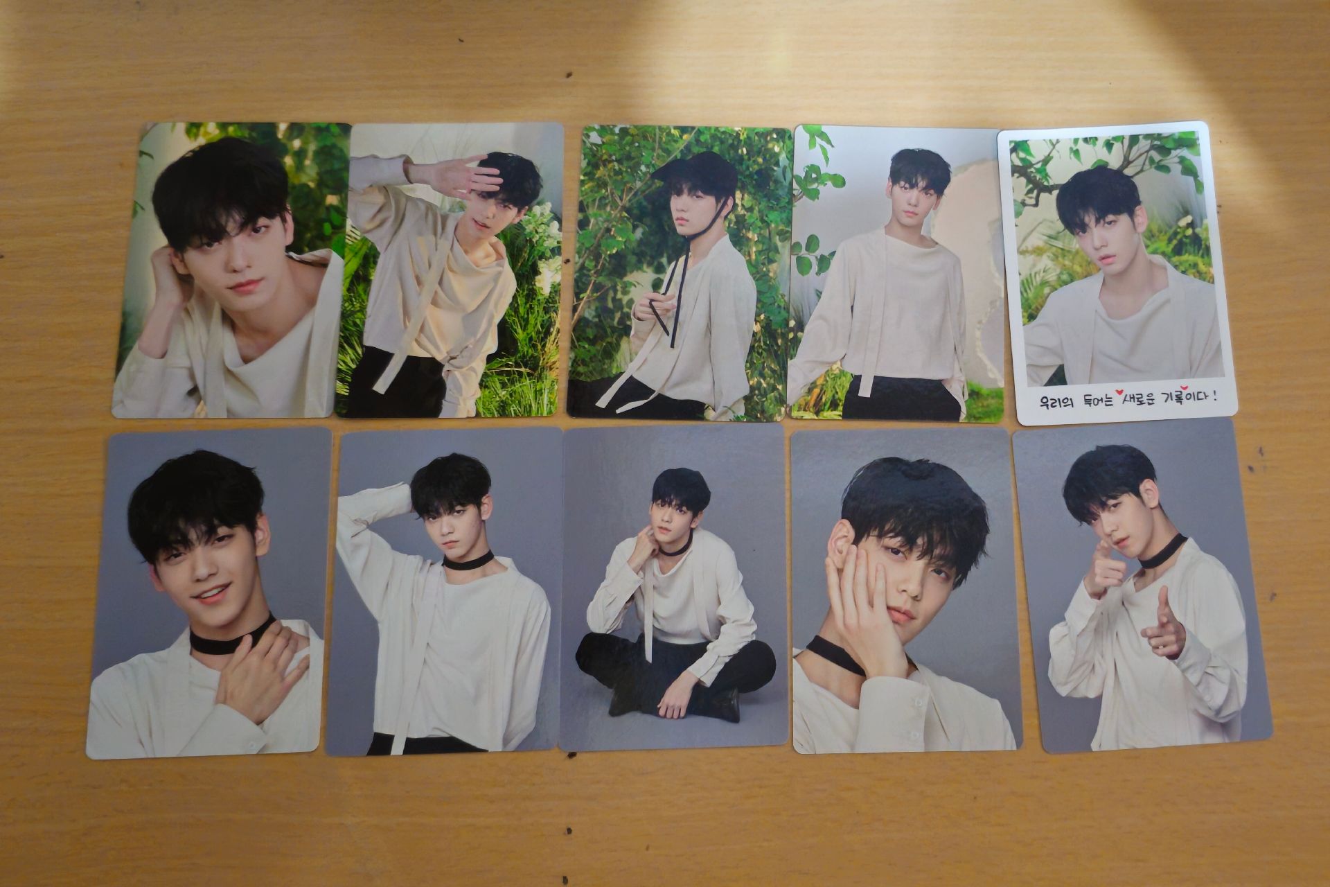 ACT:BOY 秀彬大卡 10張不拆