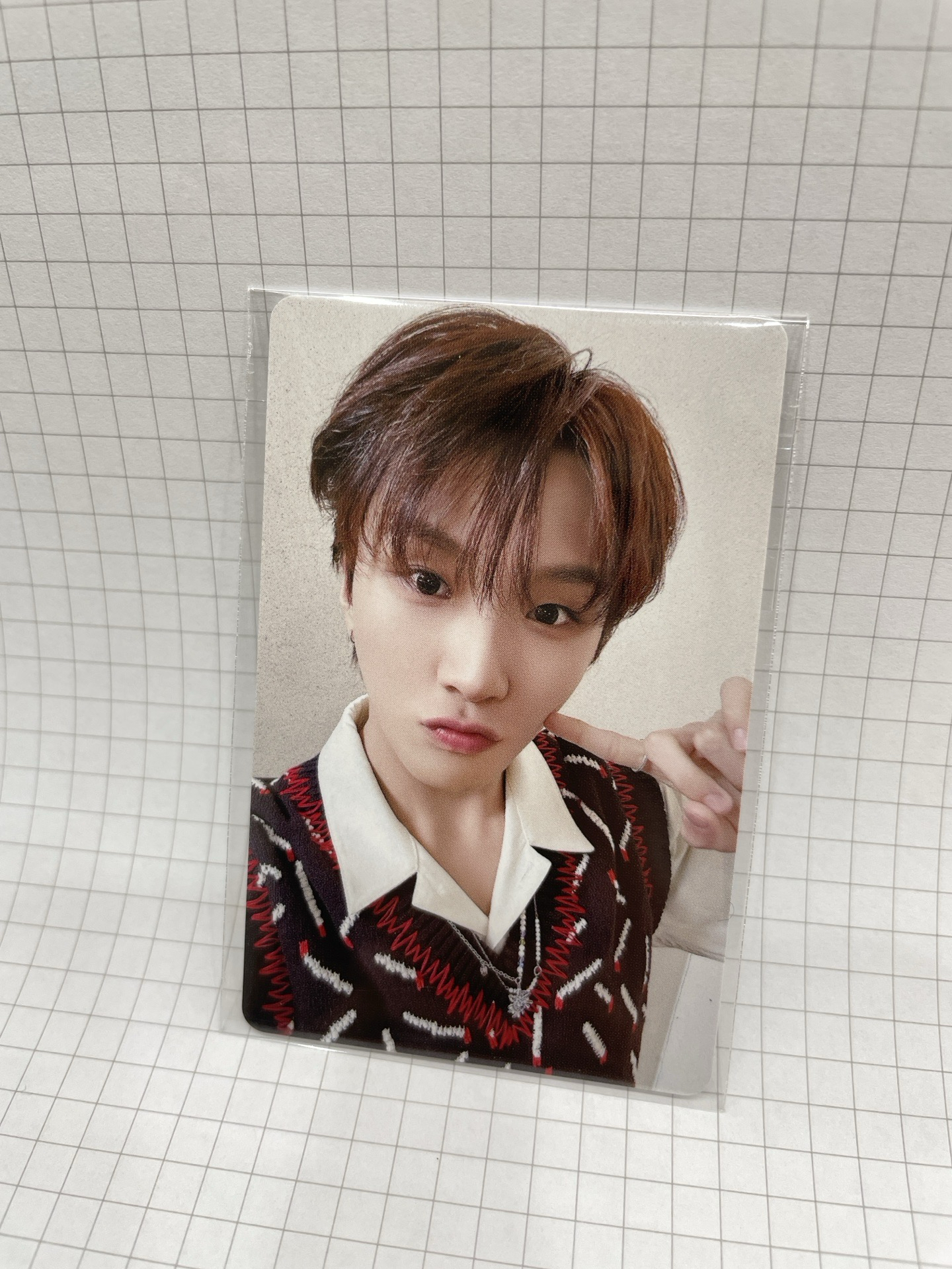 金雲鶴手寫日文卡背 - 已經不嫩Q了啦～