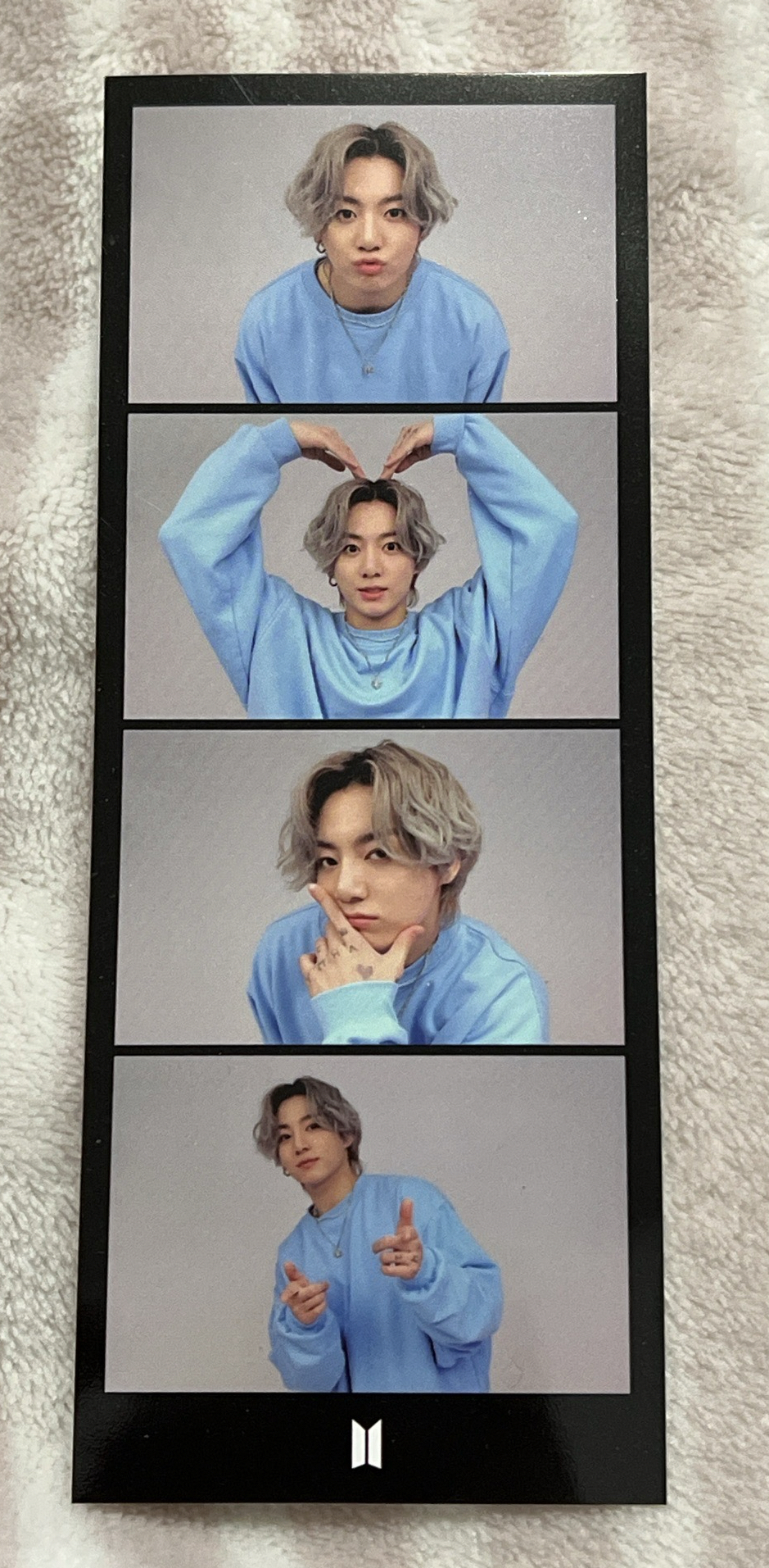 BTS 田柾國 2021 八週年日曆盒 人生四格卡 D8