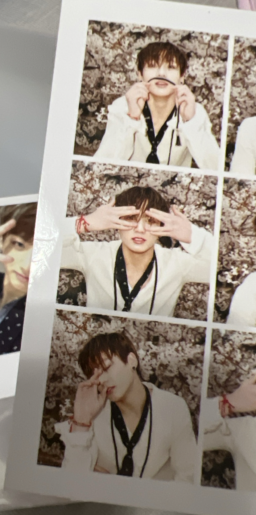 BTS 田柾國 WINGS 花樣年華 專輯內的拍立得卡 &九宮格卡