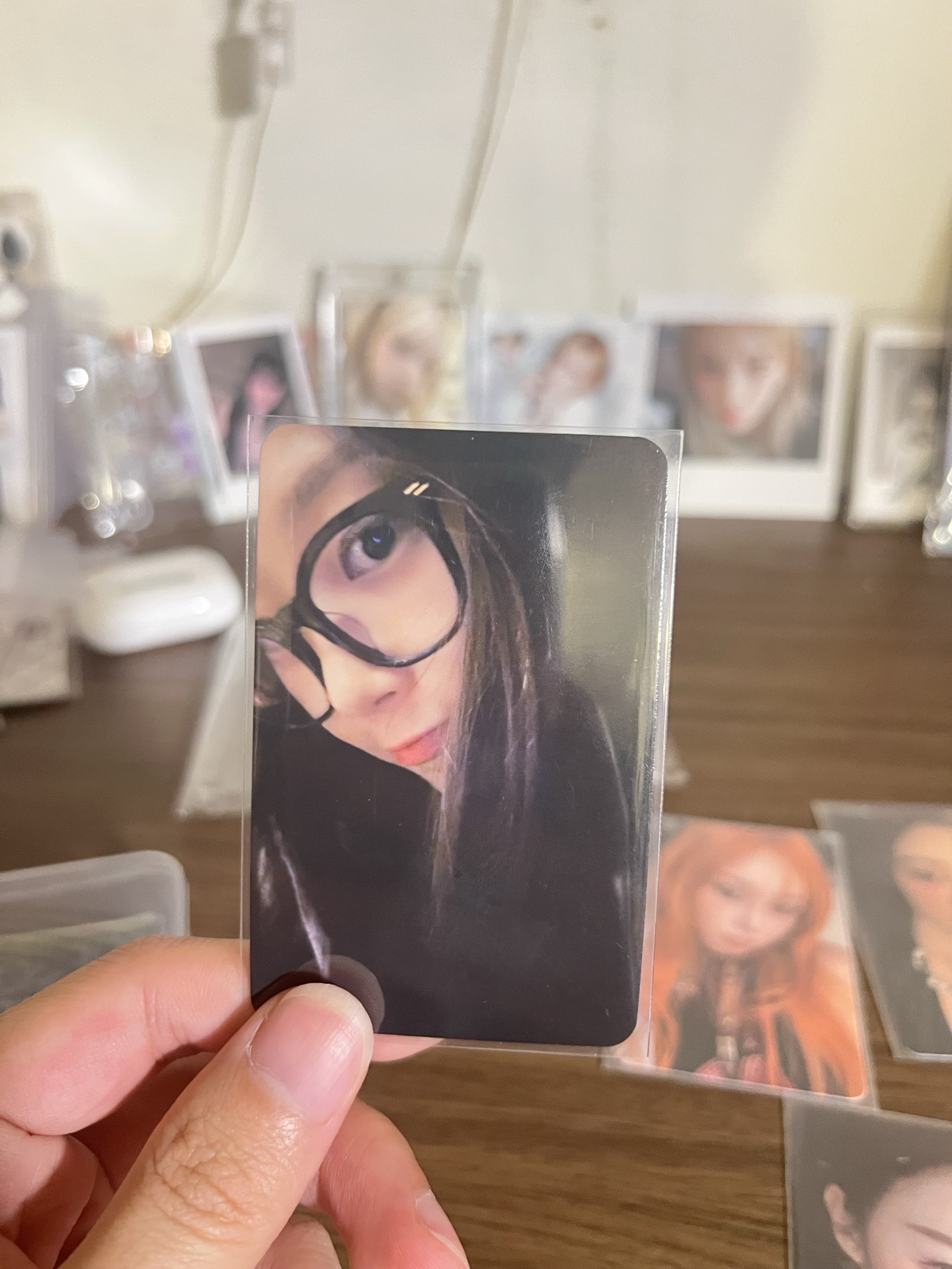 MY WORLD 黑筐眼鏡梨