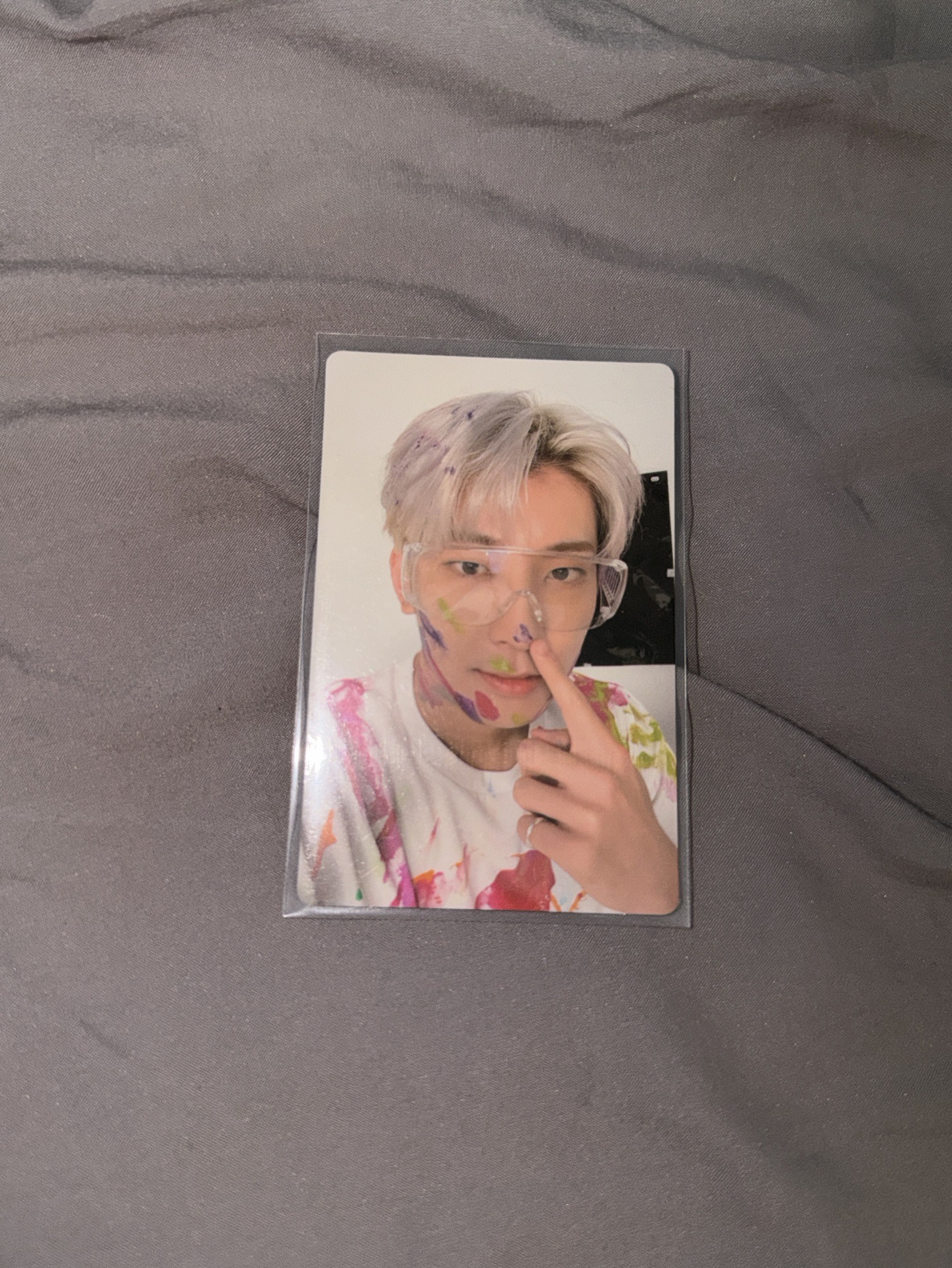 SEVENTEEN 迷九 油彩盤 克拉盤 圓 小卡