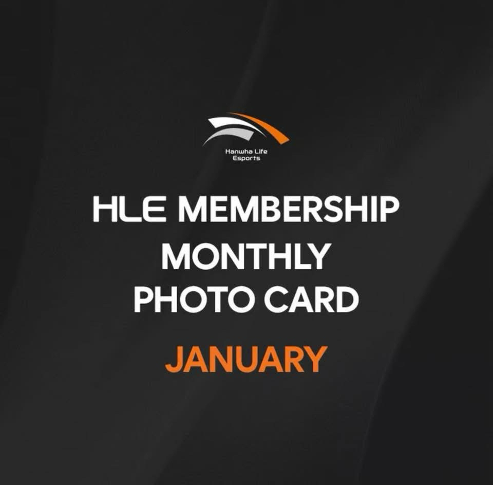 預購 HLE 韓華一月會員小卡組 拆售 