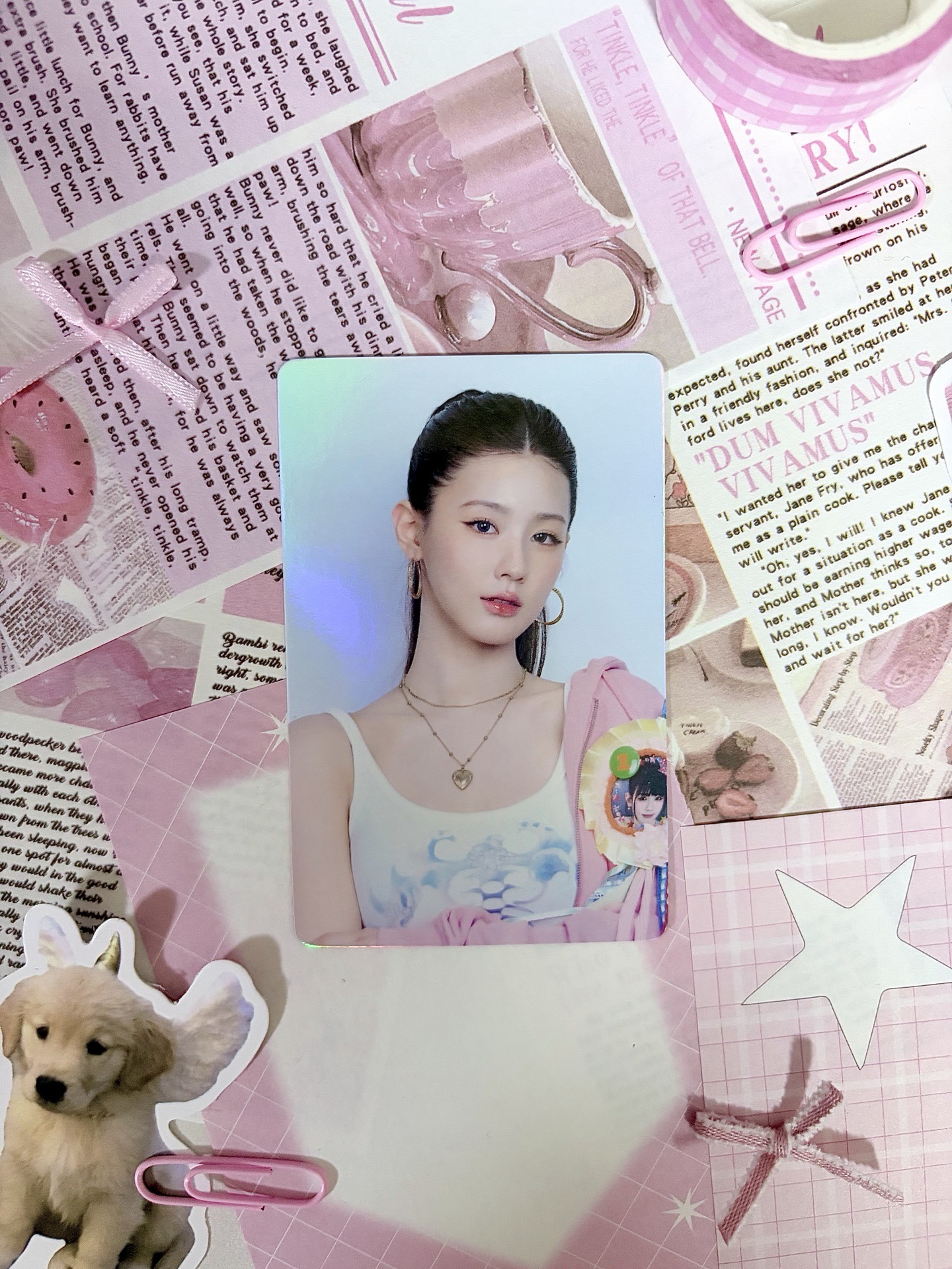 2025 Kcon La mnet 周邊卡 PHOTO FRAME 相框卡