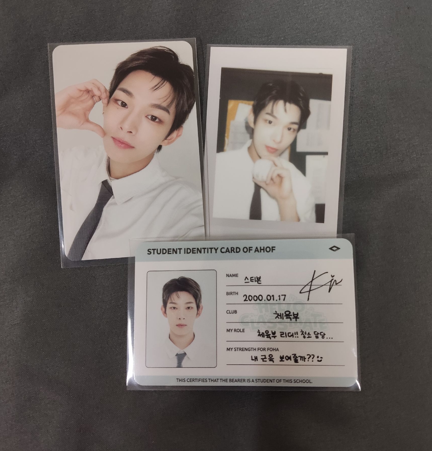 steven 年曆個人set