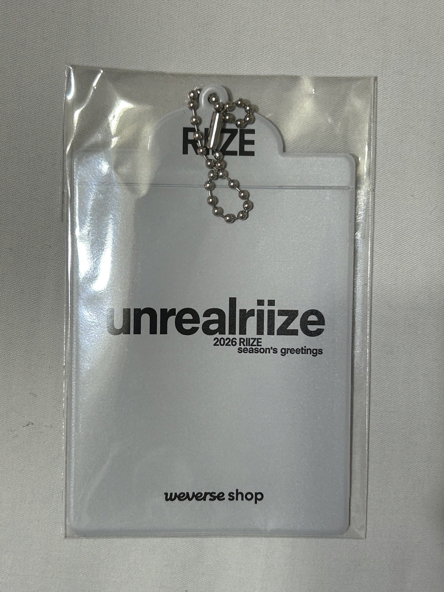 RIIZE 2026年曆Weverse特典卡套