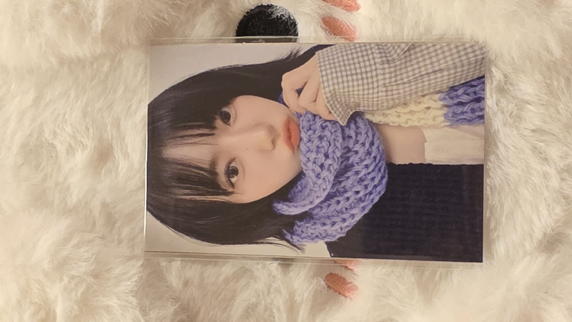 KKUROCHET 周邊卡 藍圍巾