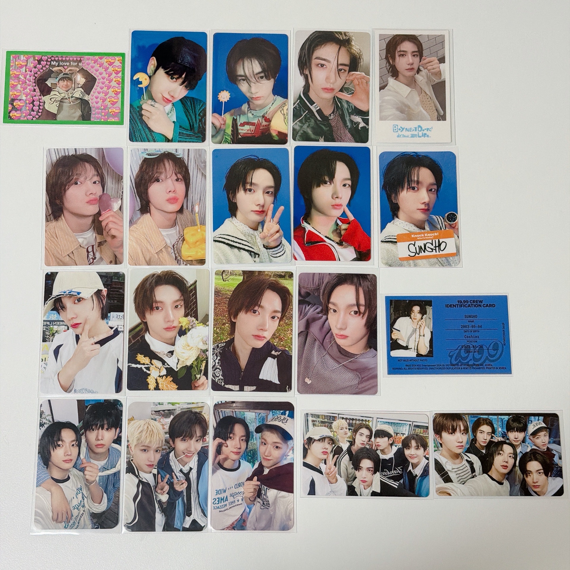 BND🚪明宰鉉/泰山/李涵/成淏/雙人卡