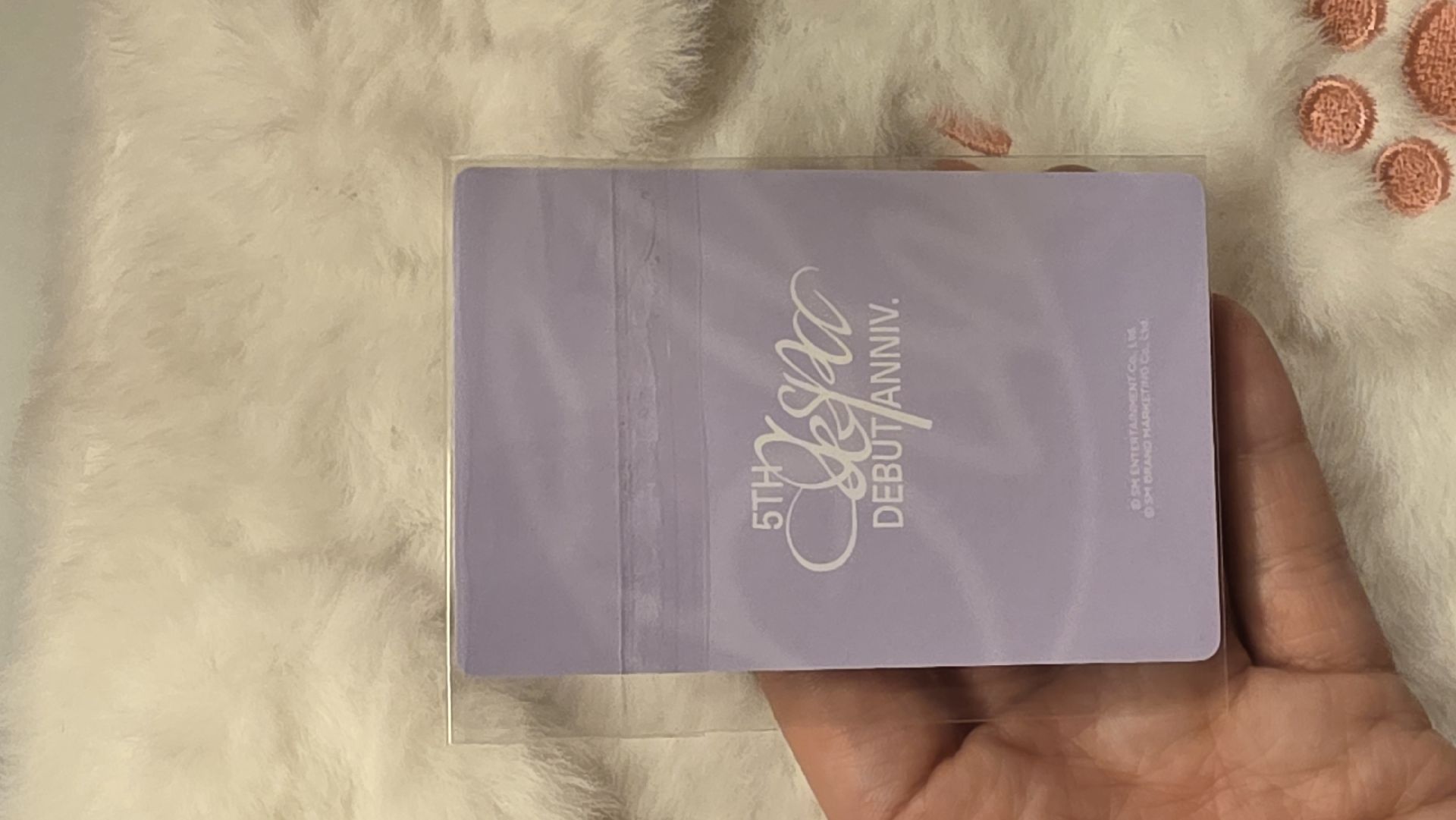 五週年 周邊卡 音響卡 冬