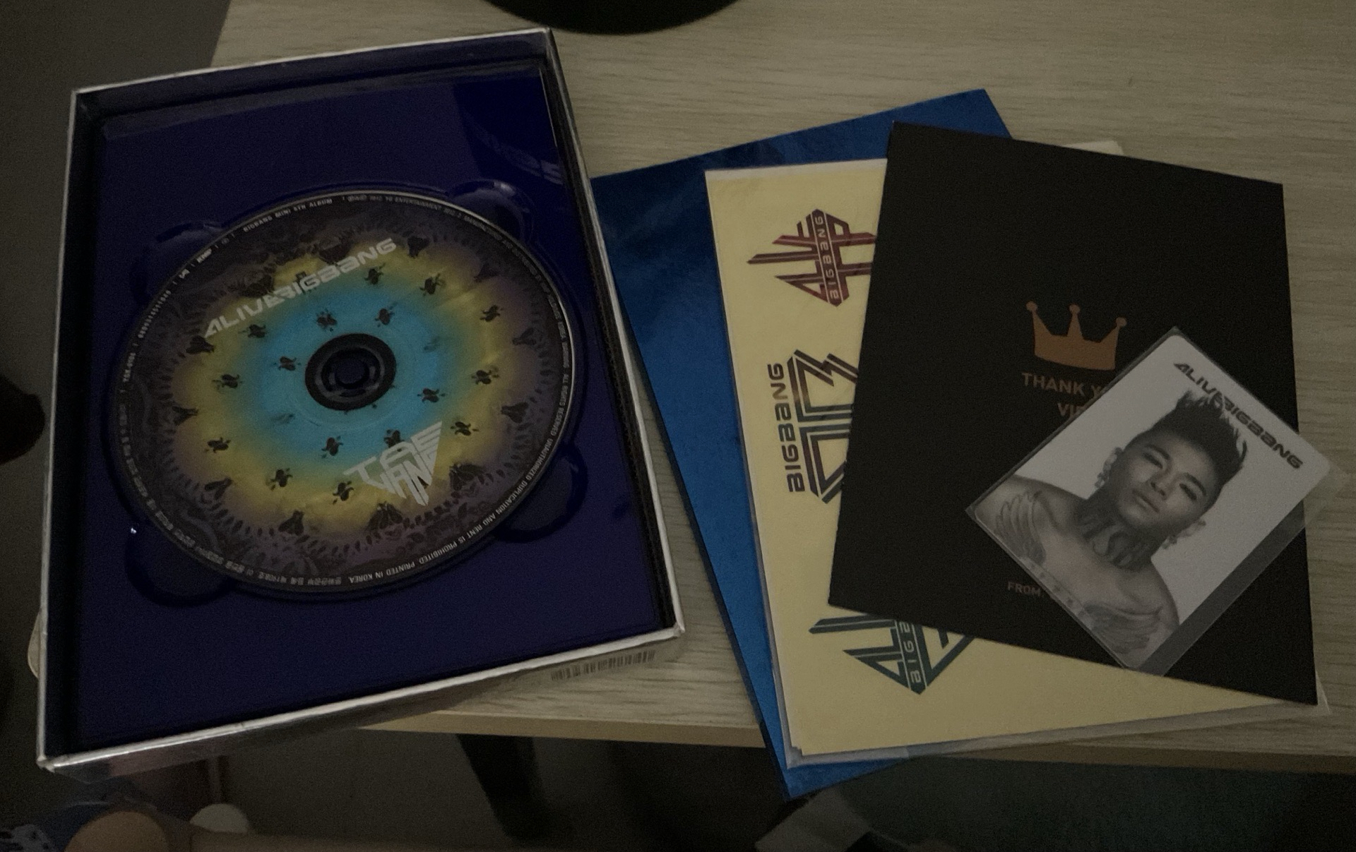 alive 專輯 太陽 東永裴 無鐵盒