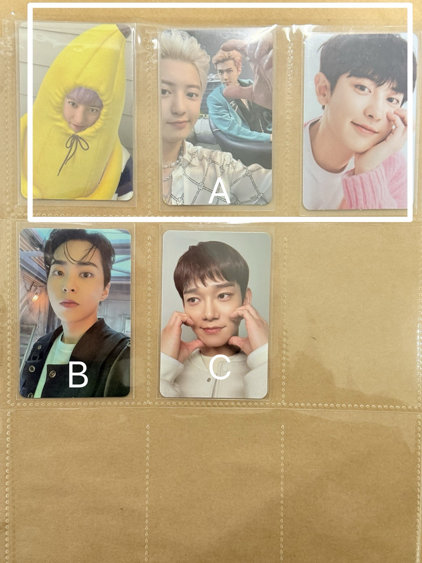 燦烈、Xiumin、Chen