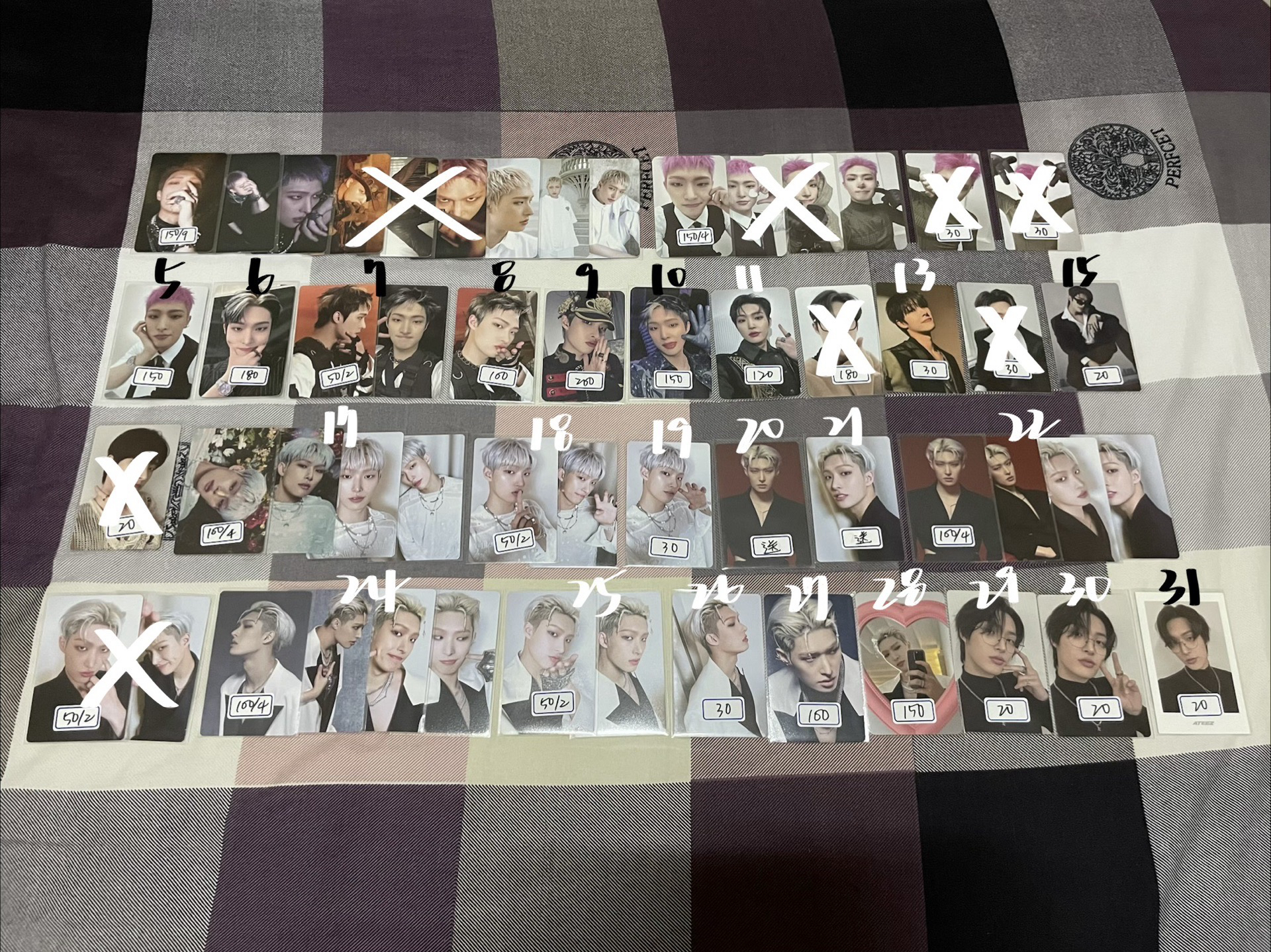 ATEEZ｜旼琦小卡