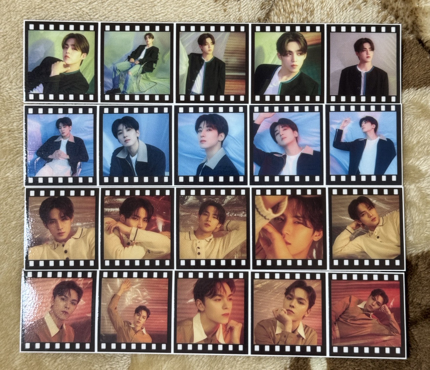 SEVENTEEN HYBE INSGHT 膠片貼紙 合售