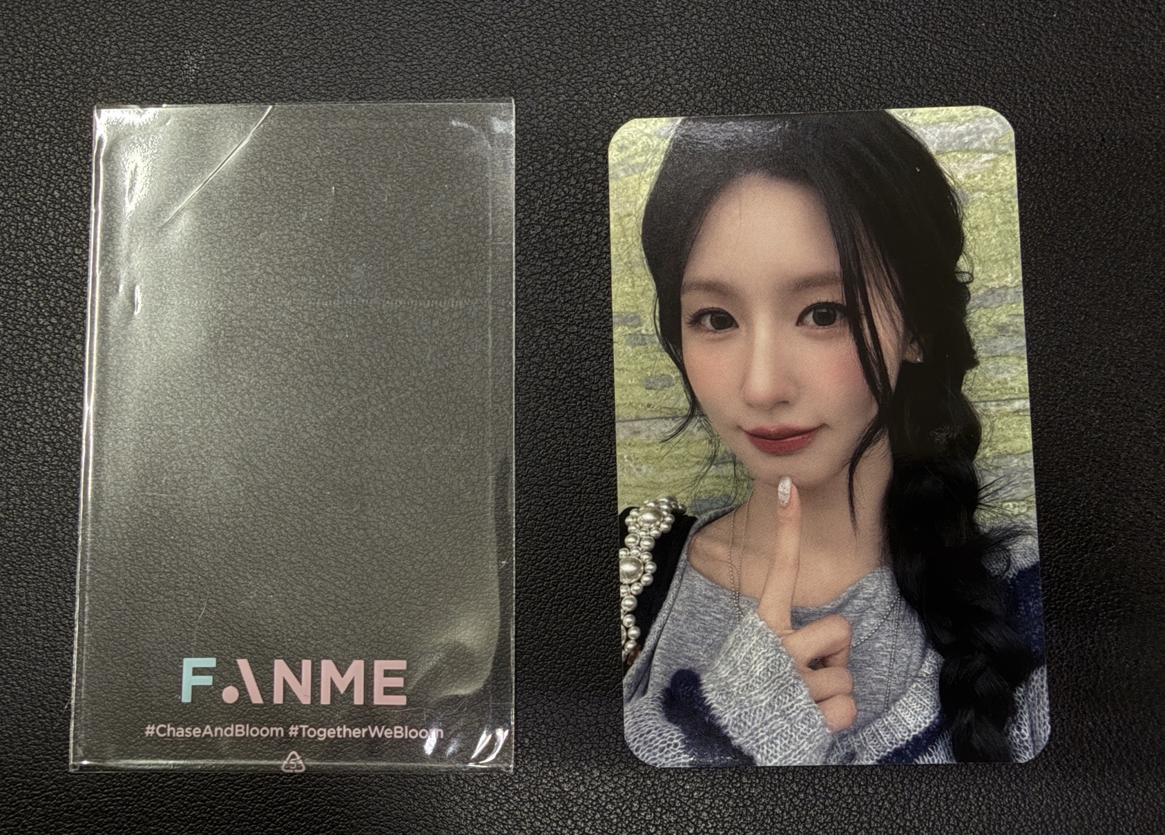 麵lo MY LOVER fanme 簽售卡