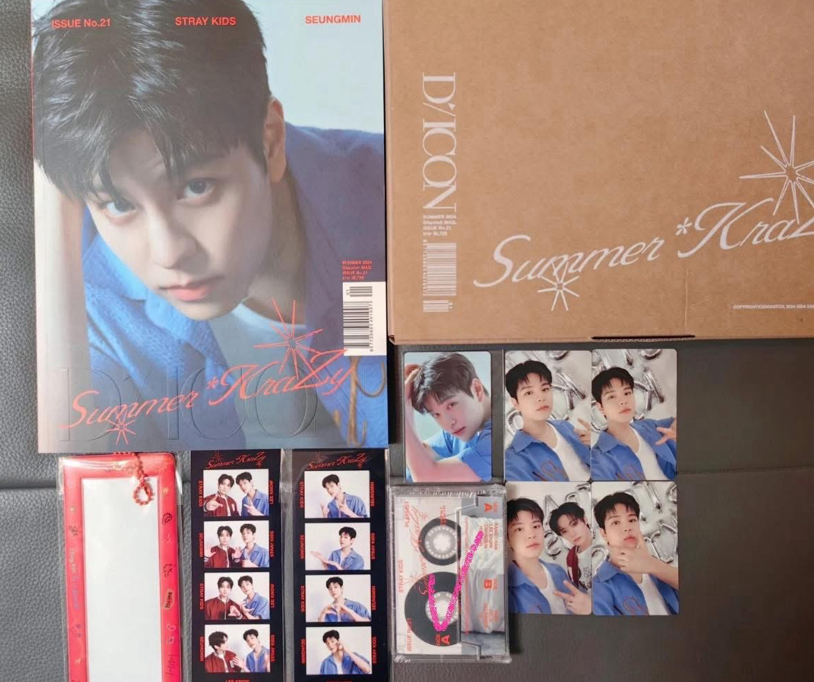 STRAY KIDS SEUNGMIN D社雜誌