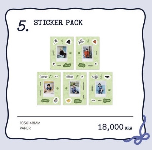 CORTIS 首爾快閃店 貼紙組