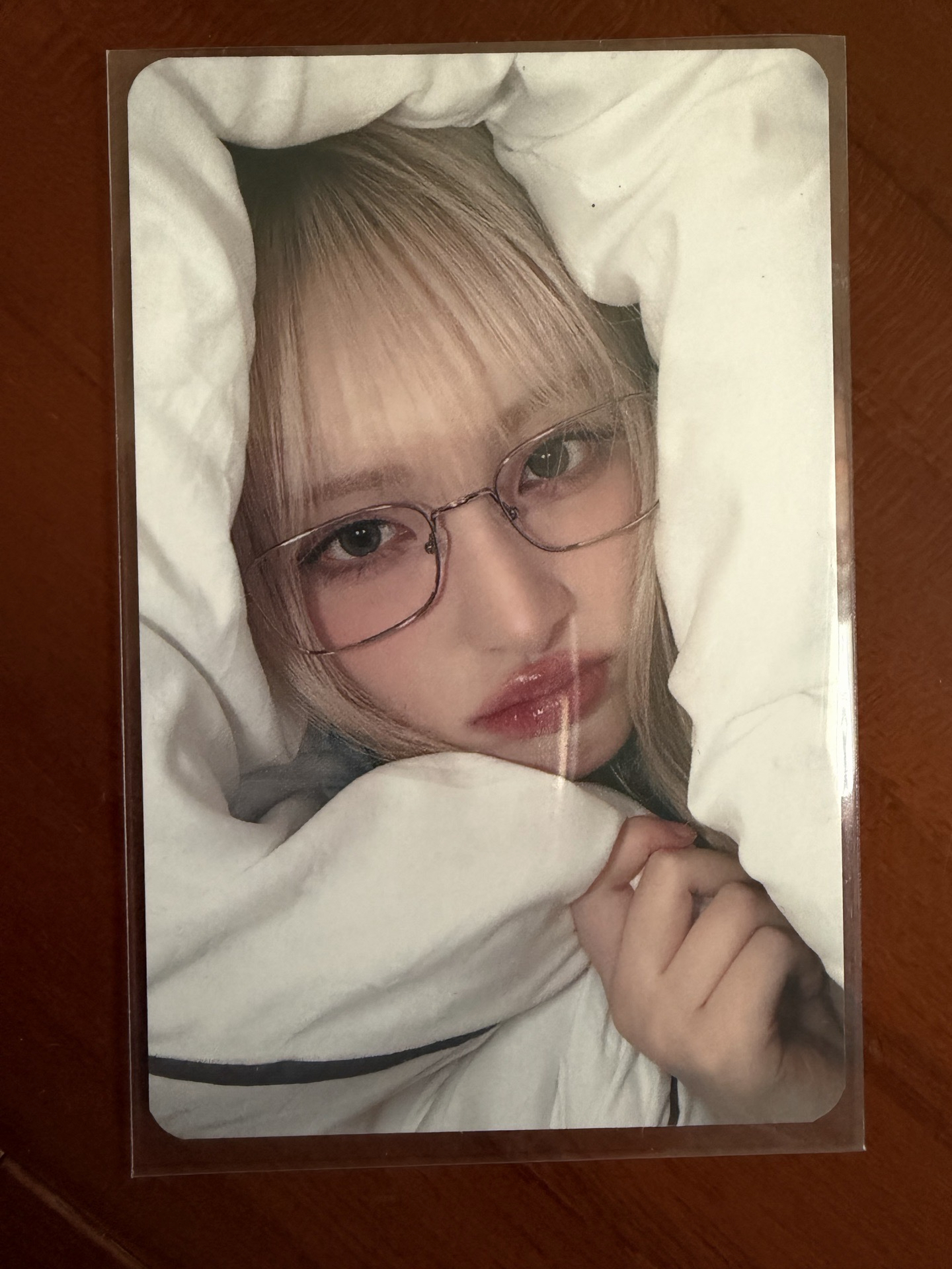 LIZ IVE EMPATHY ms 1.0 特典卡 棉被栗