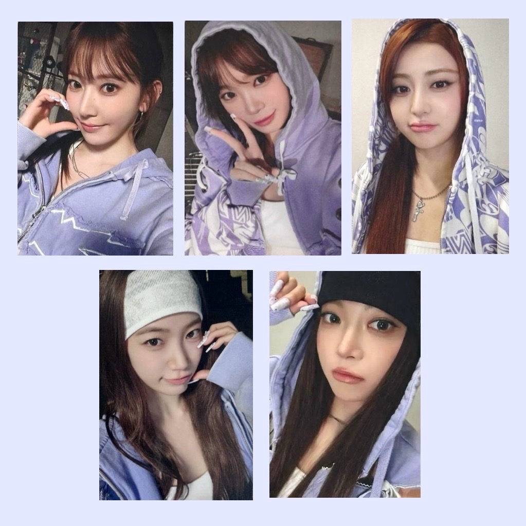 Lesserafim 日專塔店幸運卡一套 不拆