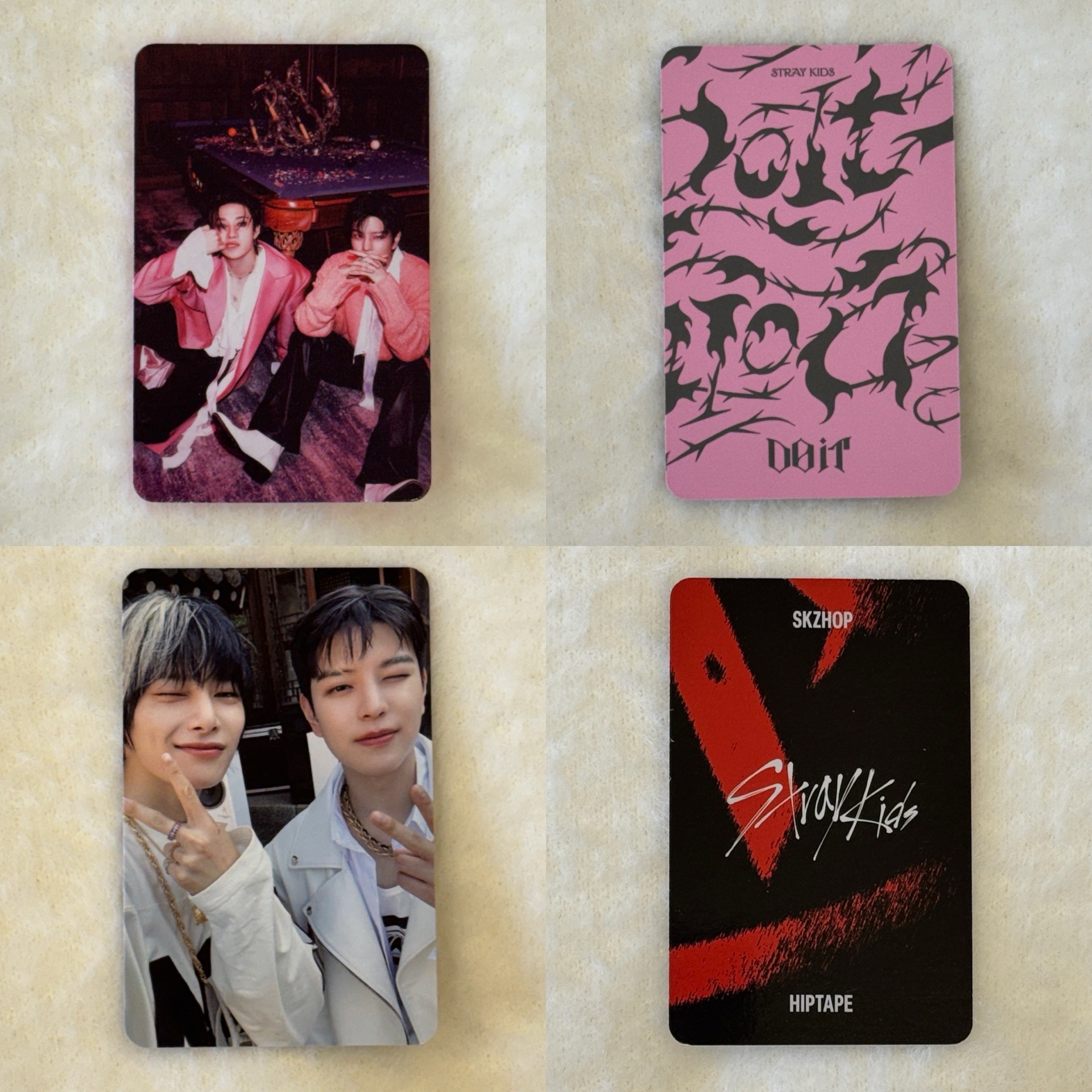 Stray kids 燦玟 犬科 玟寅 永遠 雙人卡