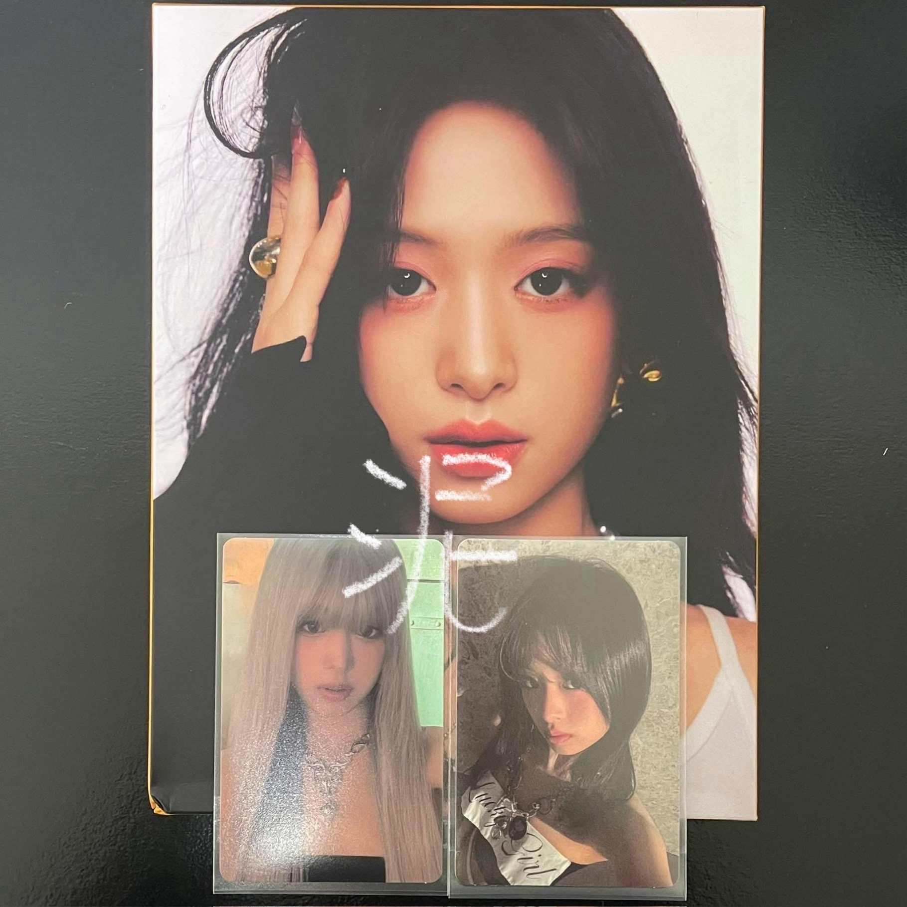 Ahyeon美網特典ootd含圖上單封及小卡