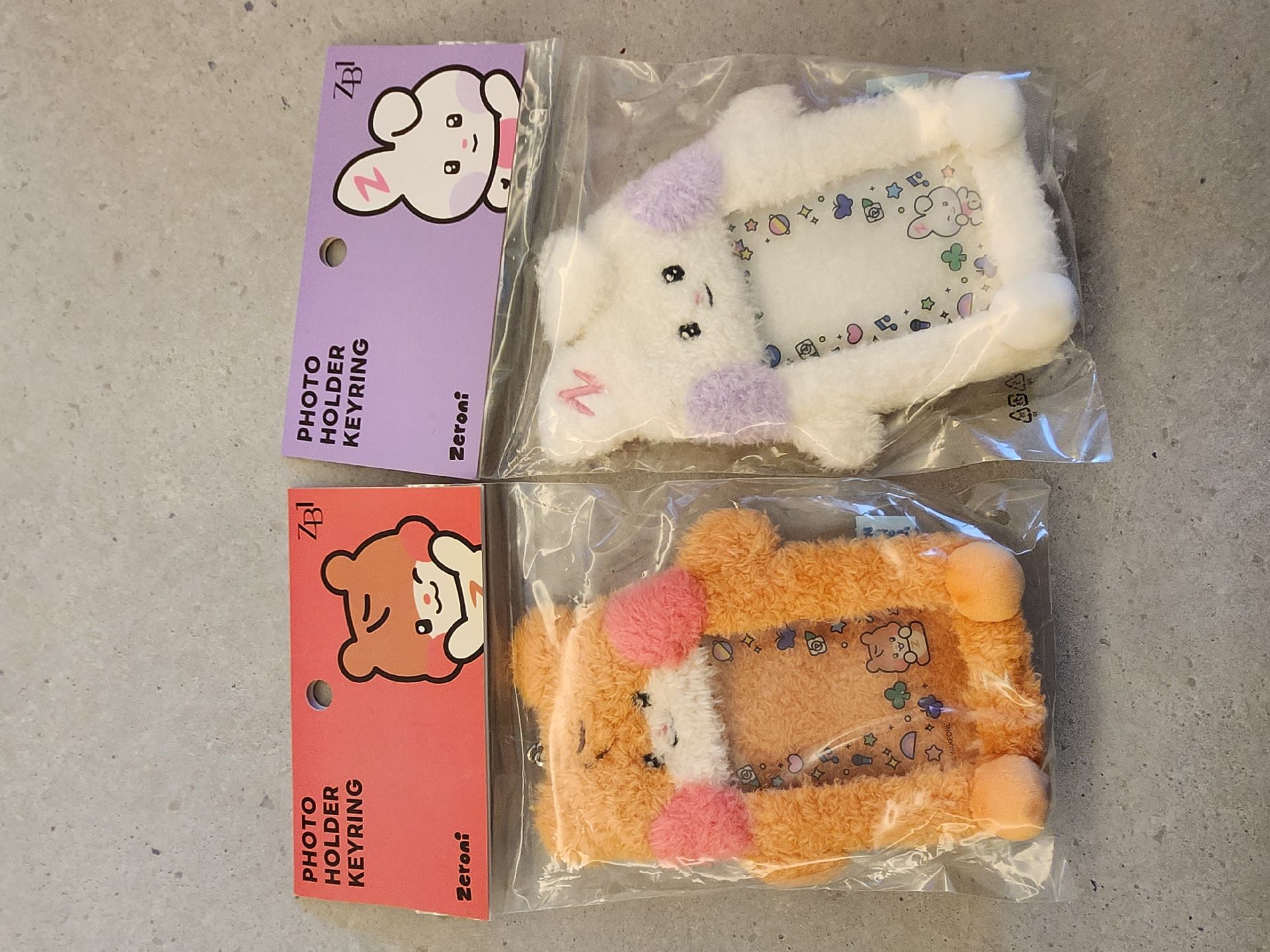 [ZB1]全新！zeroni binini yunini絨毛卡套 成韓彬 韓維辰