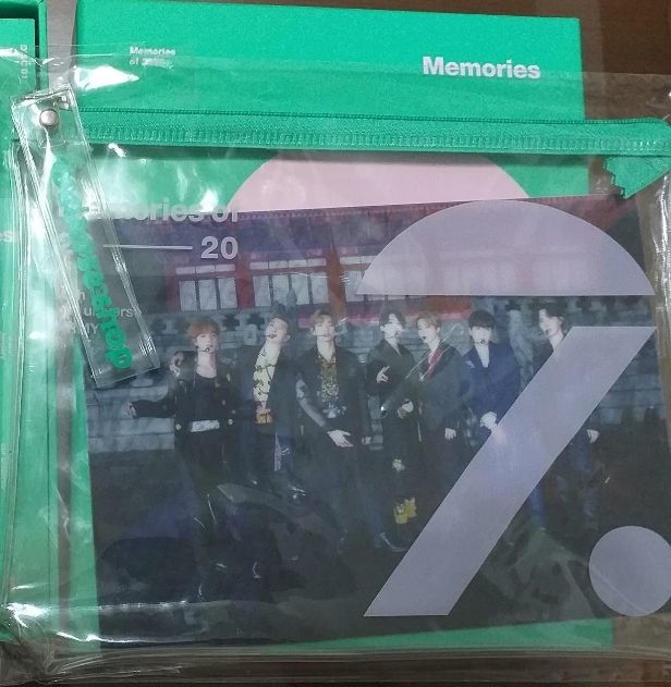 2020 藍光回憶錄 特典 韓服團體卡