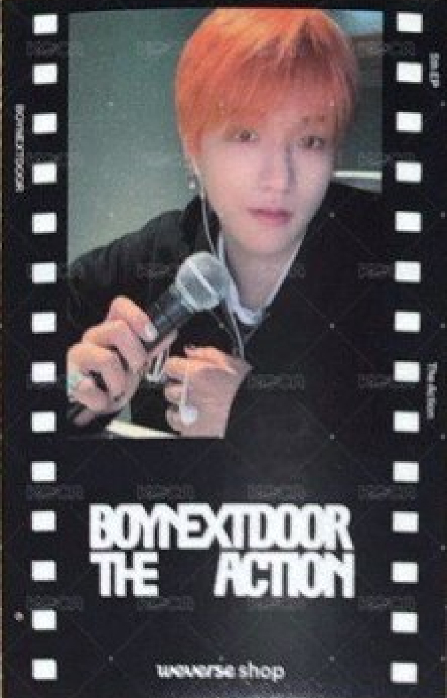 The Action wvs 預售 特典卡 單封版 膠卷