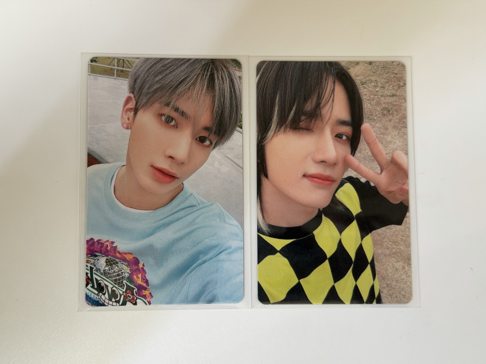 TXT FOE 一直娛 yzy 2.0 簽售卡 姜太顯 崔杋圭