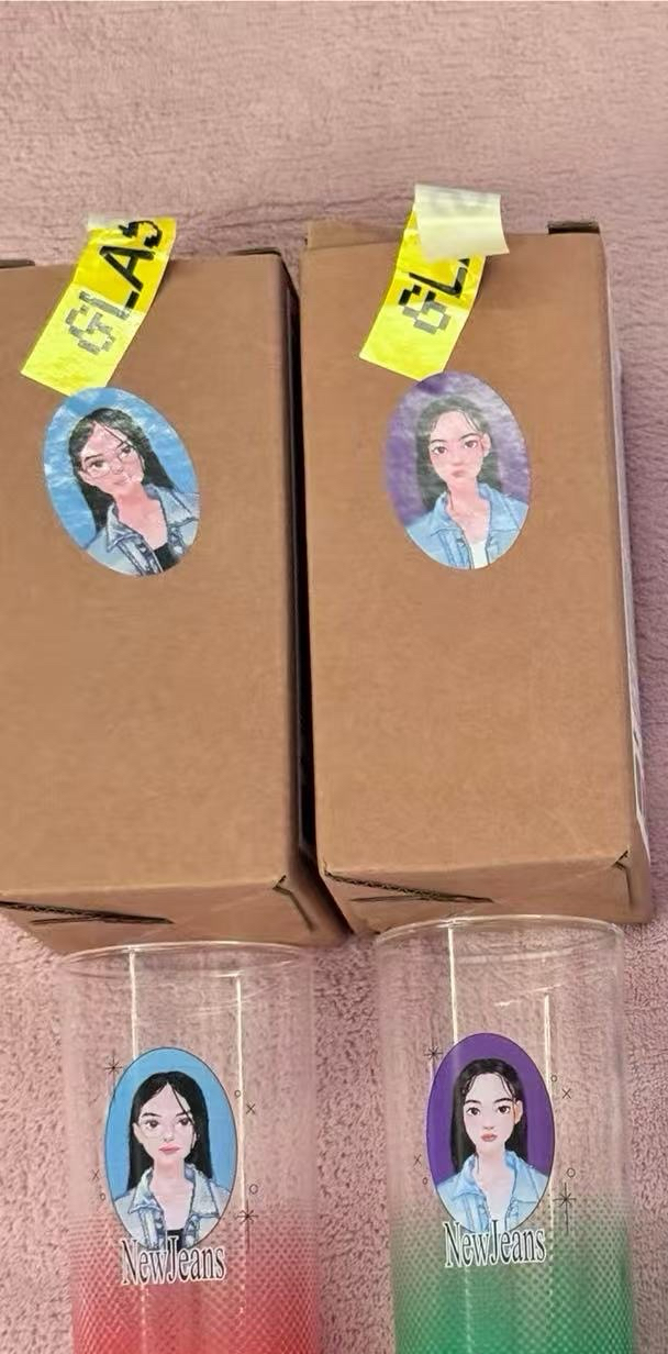 NewJeans 玻璃杯