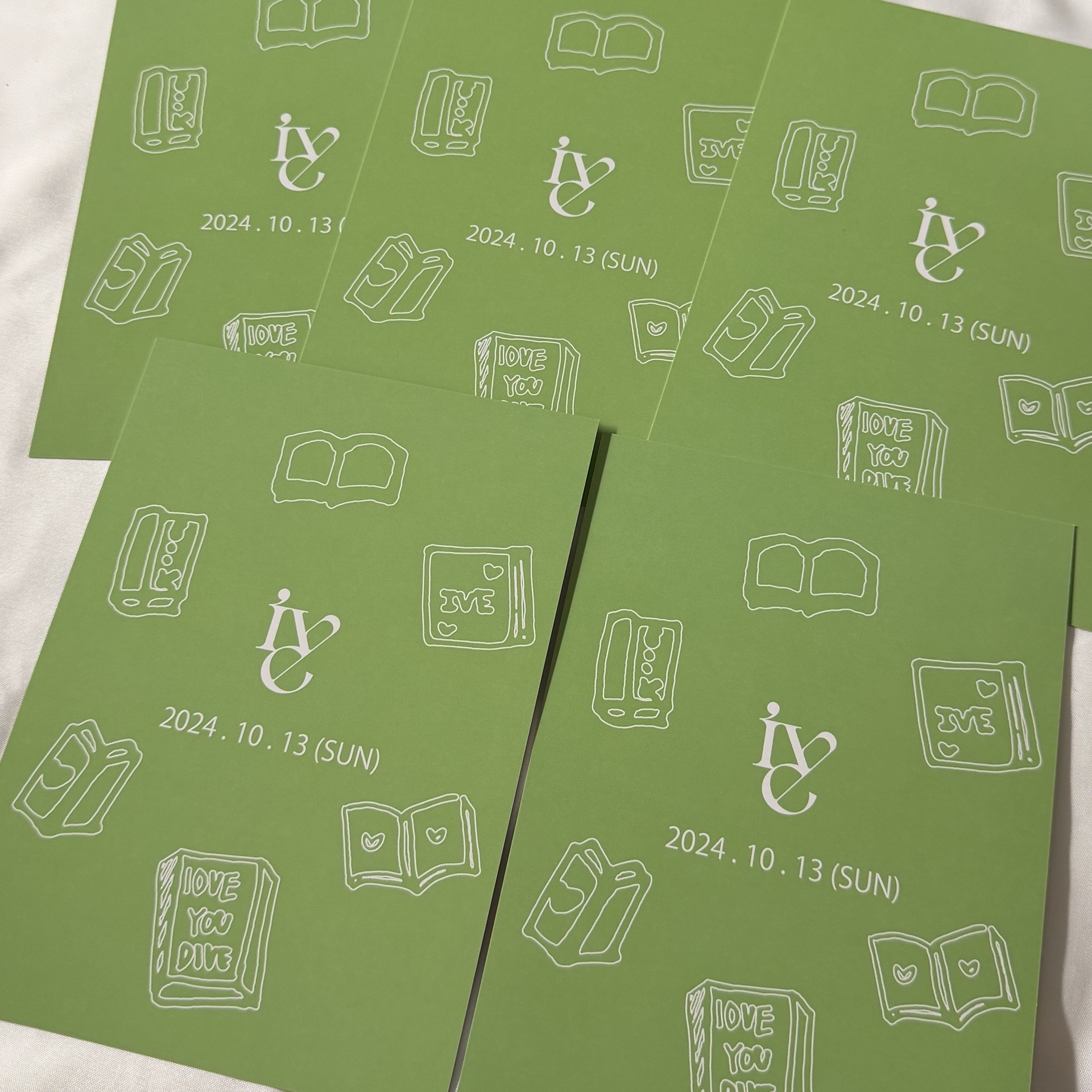 IVE 日專ALIVE日本線下應募活動 手渡明信片