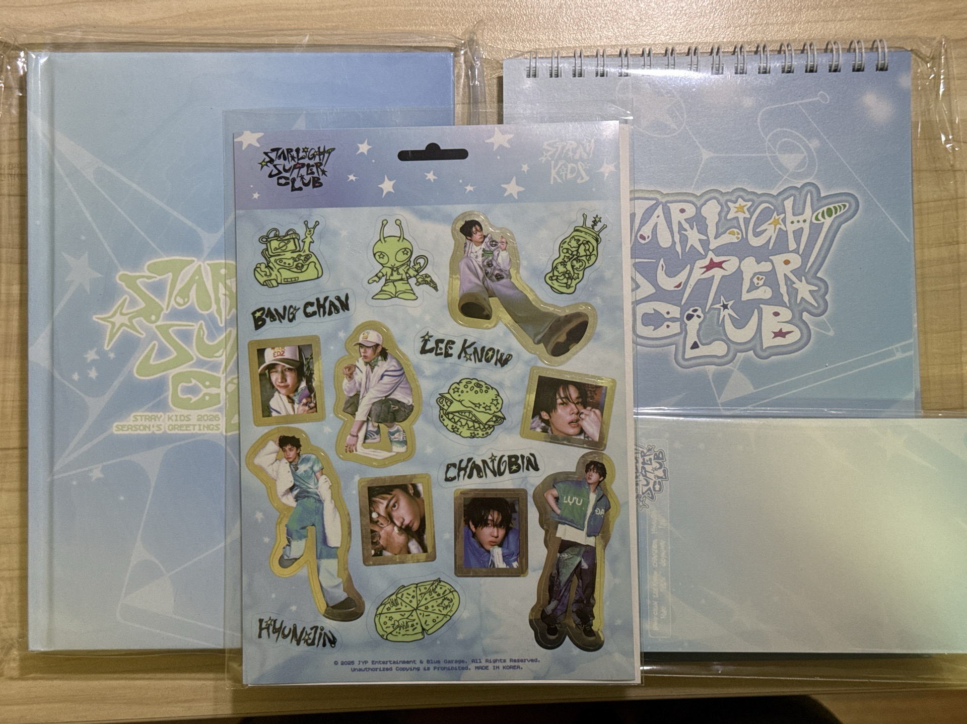 2026年 年曆內容物