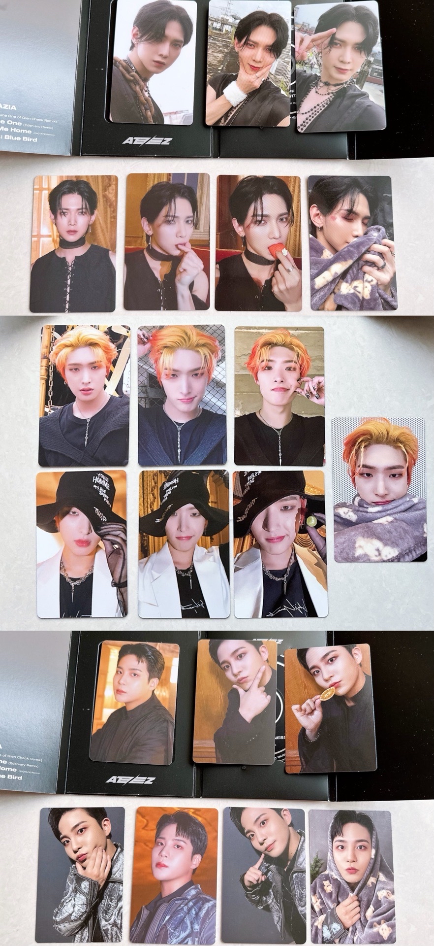 ATEEZ SPIN OFF FROM THE WITNESS 全專 POCA ALBUM 小卡 