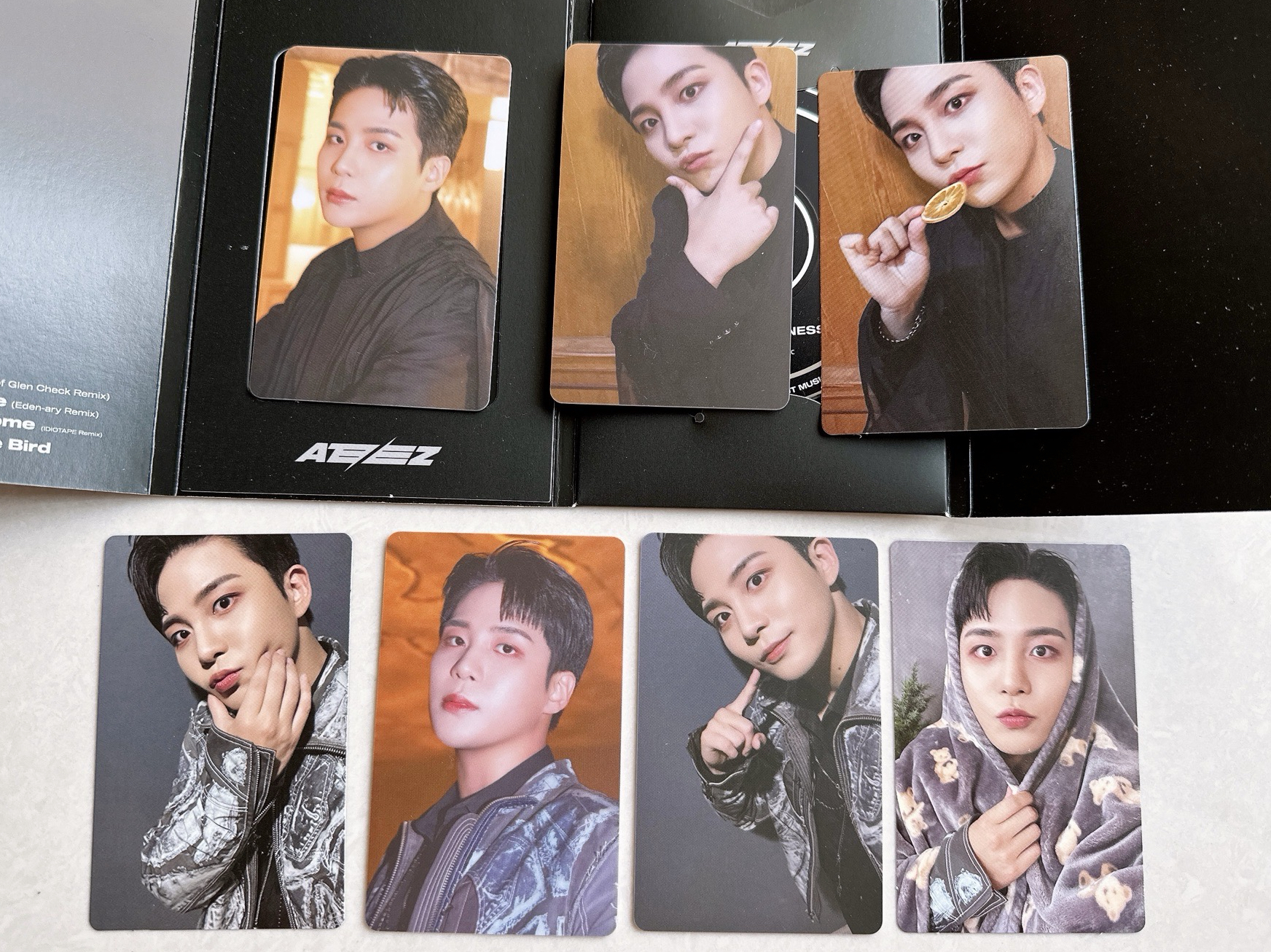 ATEEZ SPIN OFF FROM THE WITNESS 全專 POCA ALBUM 小卡 