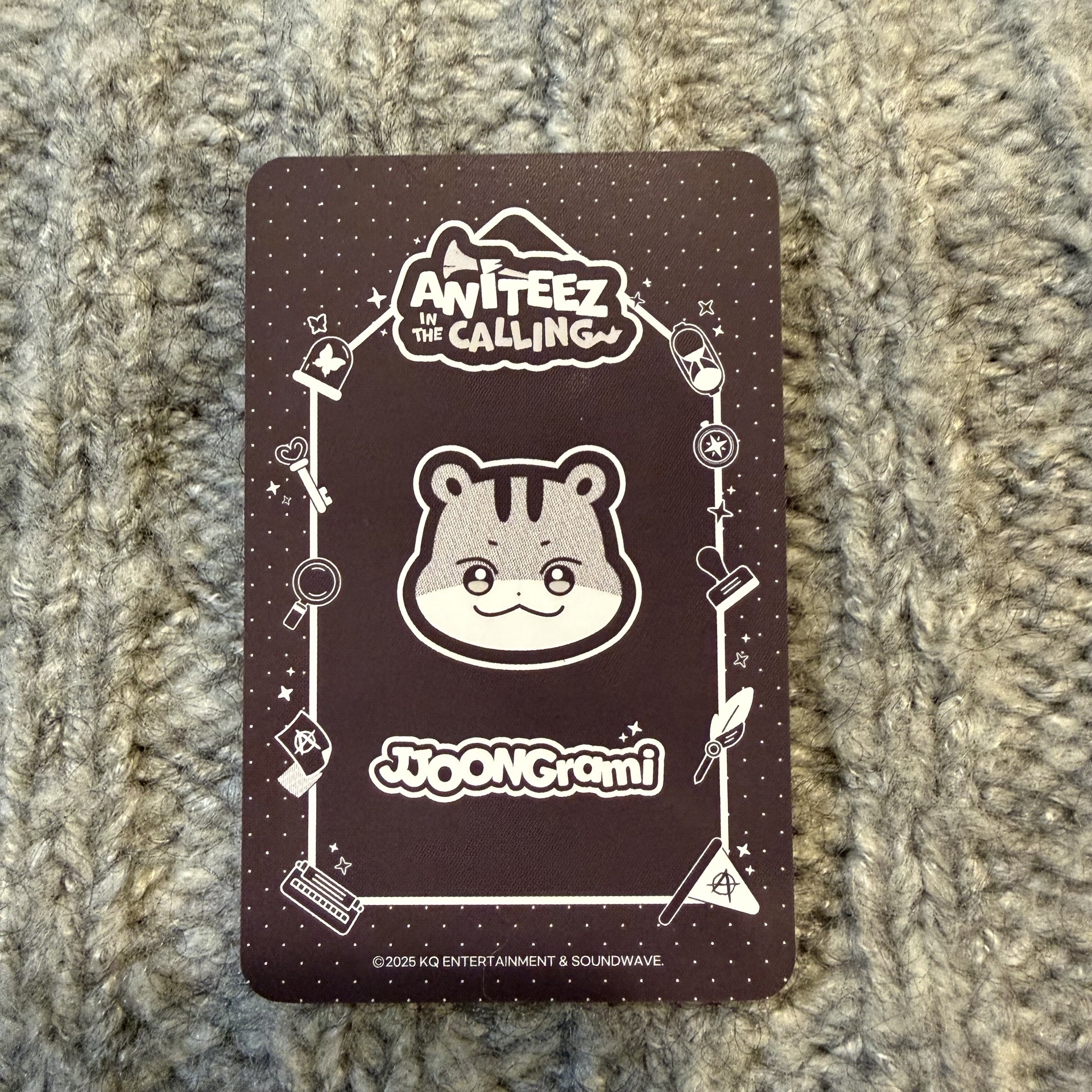 ATEEZ 弘中 ANITEEZ IN THE CALLING 水泥娃卡