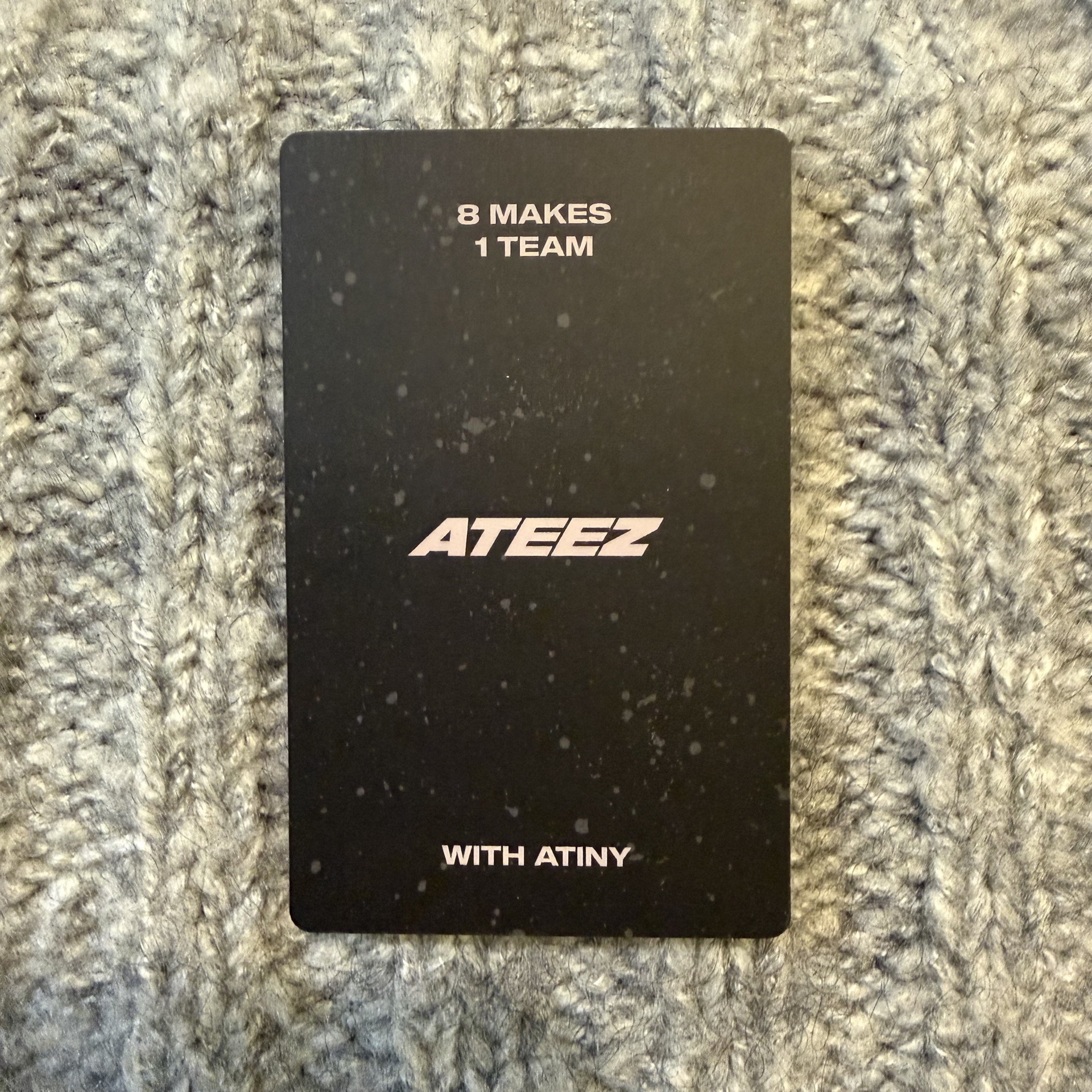 ATEEZ LIGHTINY 二代手燈卡