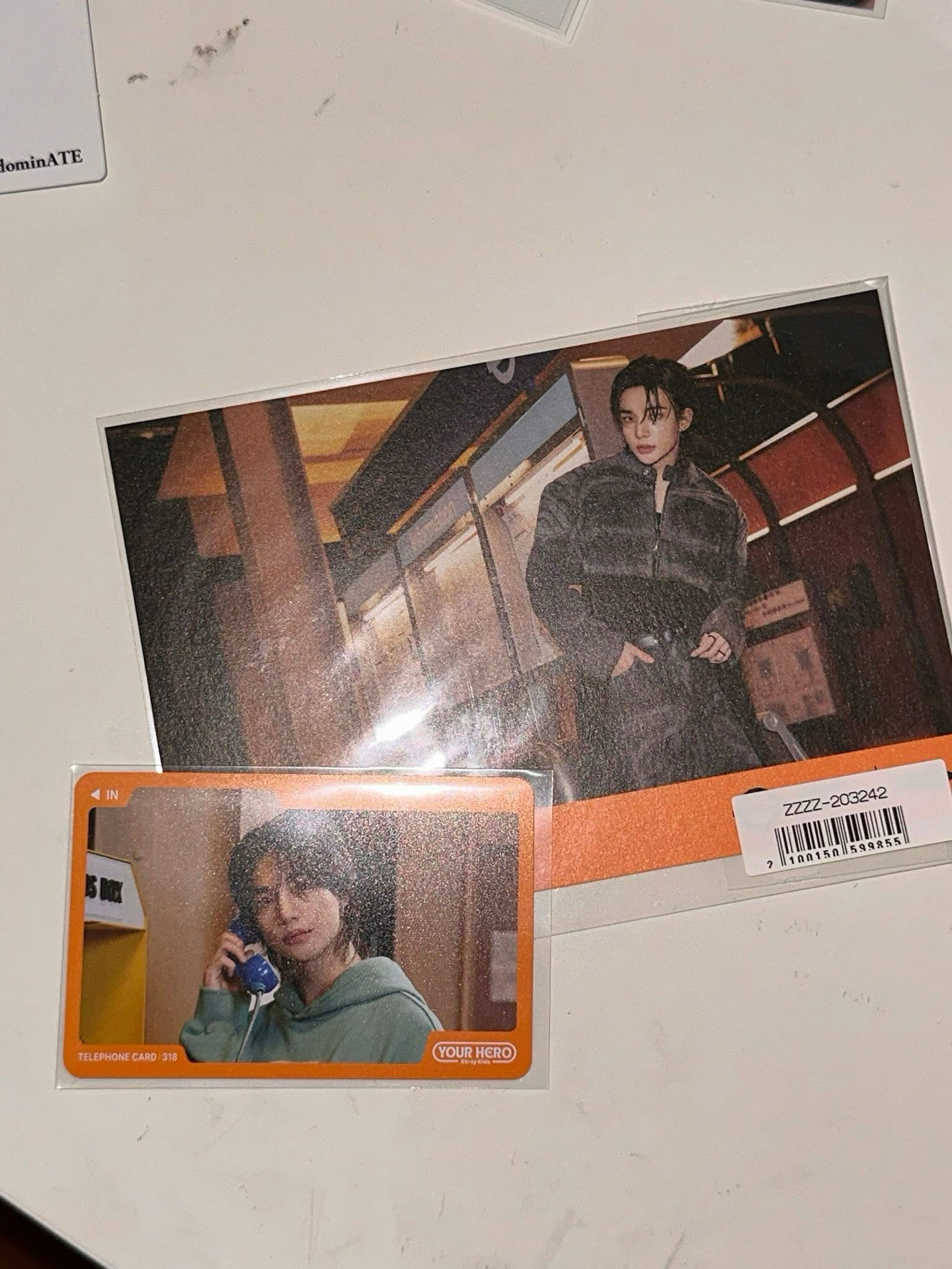 日本年曆特典fc特典電話卡➕明信片