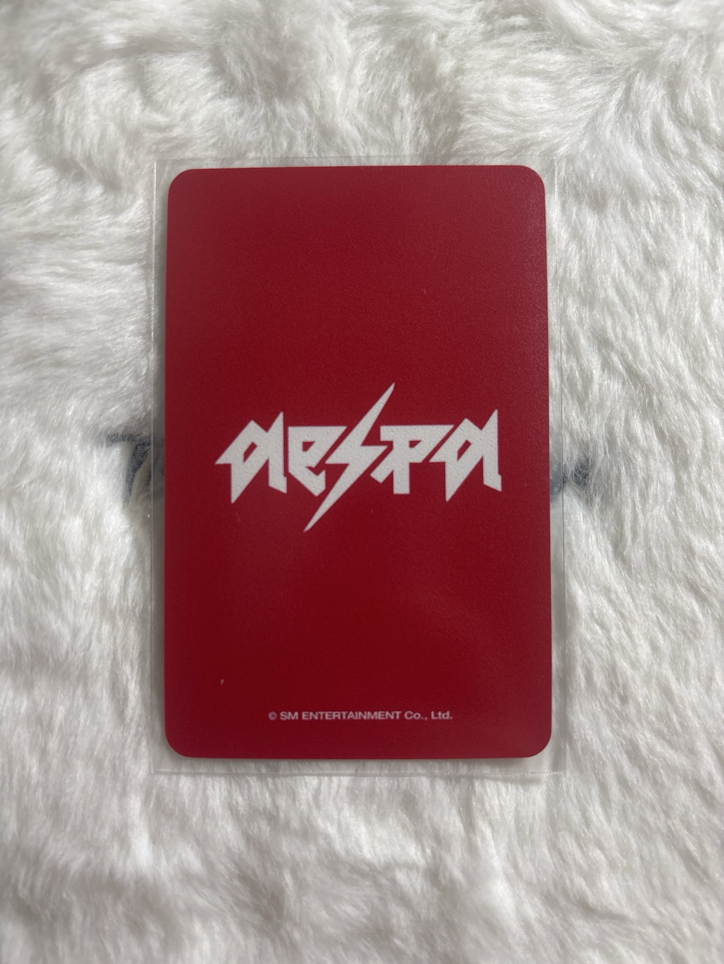 Karina Rich Man ny 簽售卡 柚