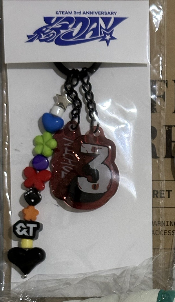 三週年 緣day 鑰匙圈 NICHOLAS