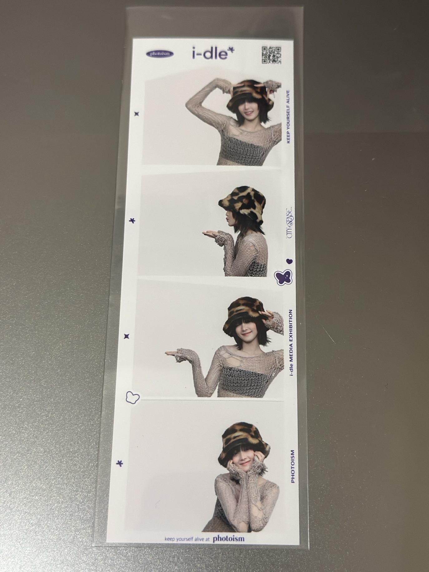 i-dle 展覽人生四格