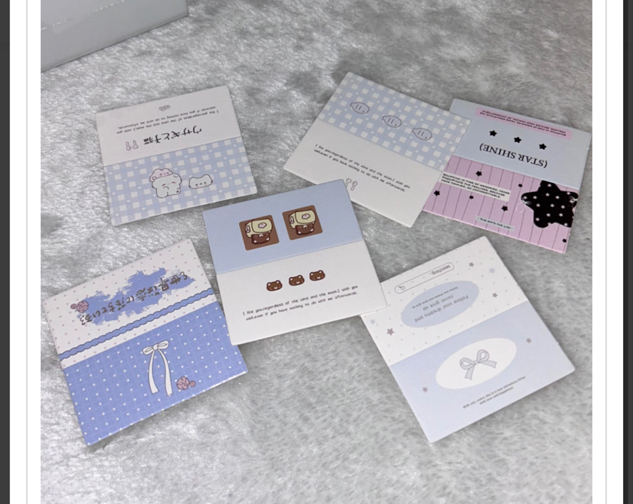 藍色迷你卡頭（6個）