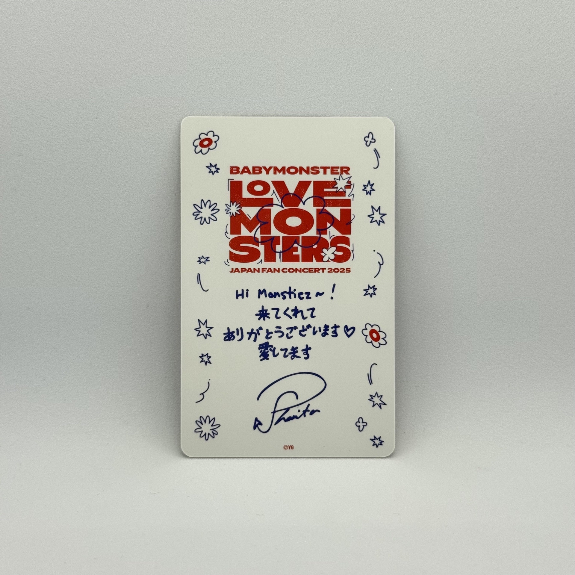 BABYMONSTER｜PHARITA｜感謝祭卡包 B.