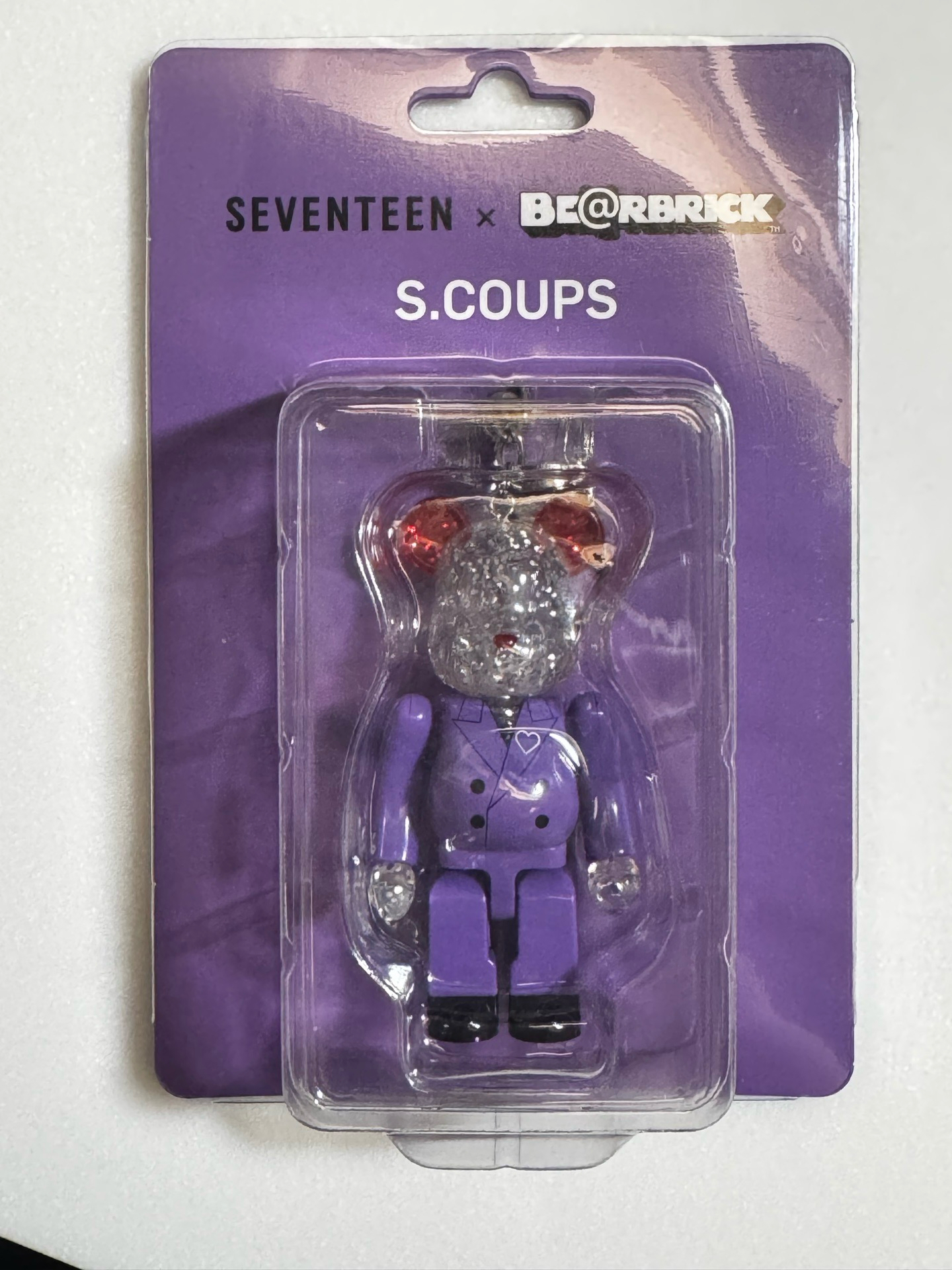 ⚡️SEVENTEEN BE@RBRICK 100% S.COUPS 庫柏力熊 崔勝哲